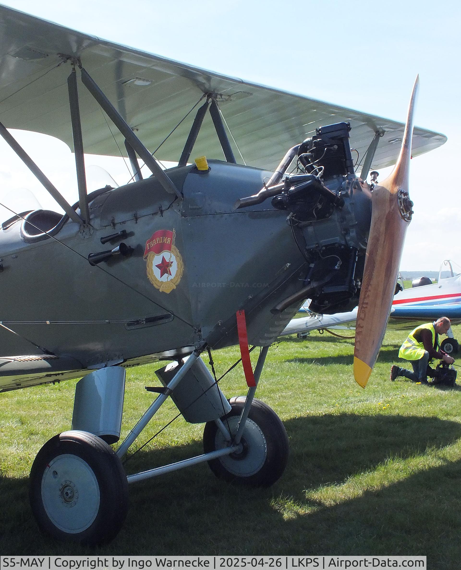 S5-MAY, Polikarpov Po-2 C/N 0076, Polikarpov Po-2 at the 2025 Plasy Den ve vzduchu airshow