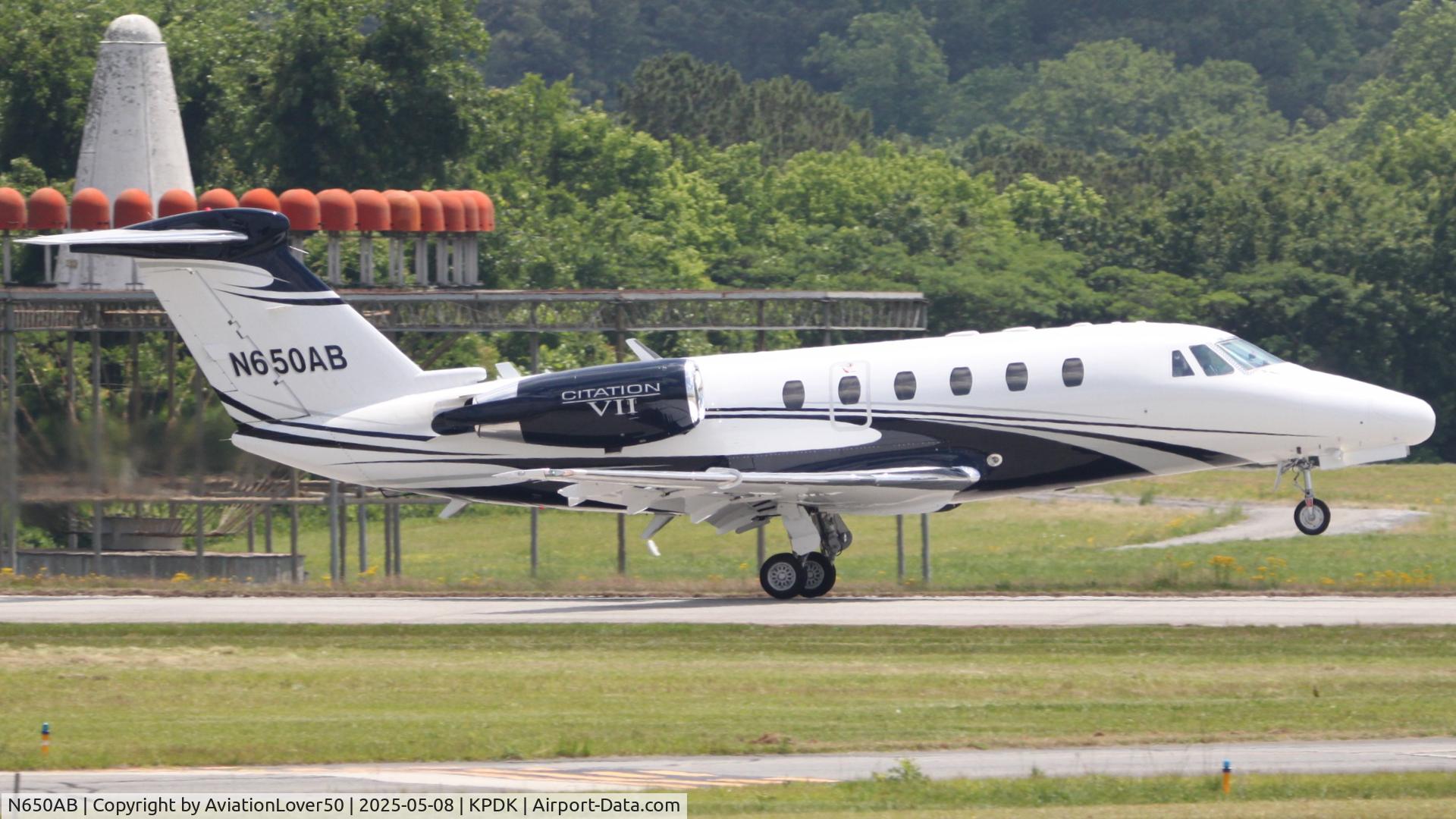 N650AB, 1996 Cessna 650 Citation VII C/N 650-7074, Citation VII