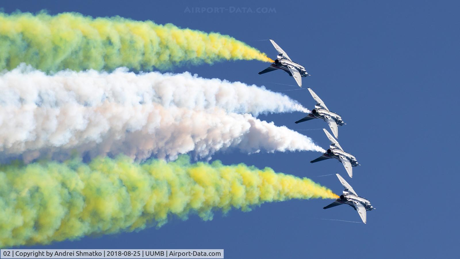 02, Chengdu J-10AY C/N J10A0714, Ba Yi display team at ARMY airshow.