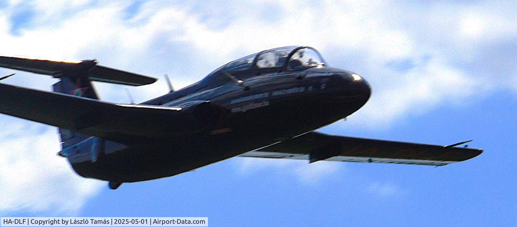 HA-DLF, 1971 Aero L-29 Delfin C/N 194555, A low flyby...