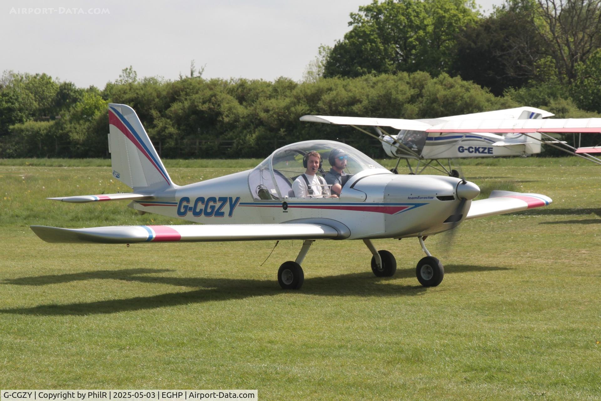 G-CGZY, 2011 Cosmik EV-97 TeamEurostar UK C/N 3926, G-CGZY 2011 Cosmik Aviation Ltd EV-97 TeamEurostar UK Popham Microlight Fly In 