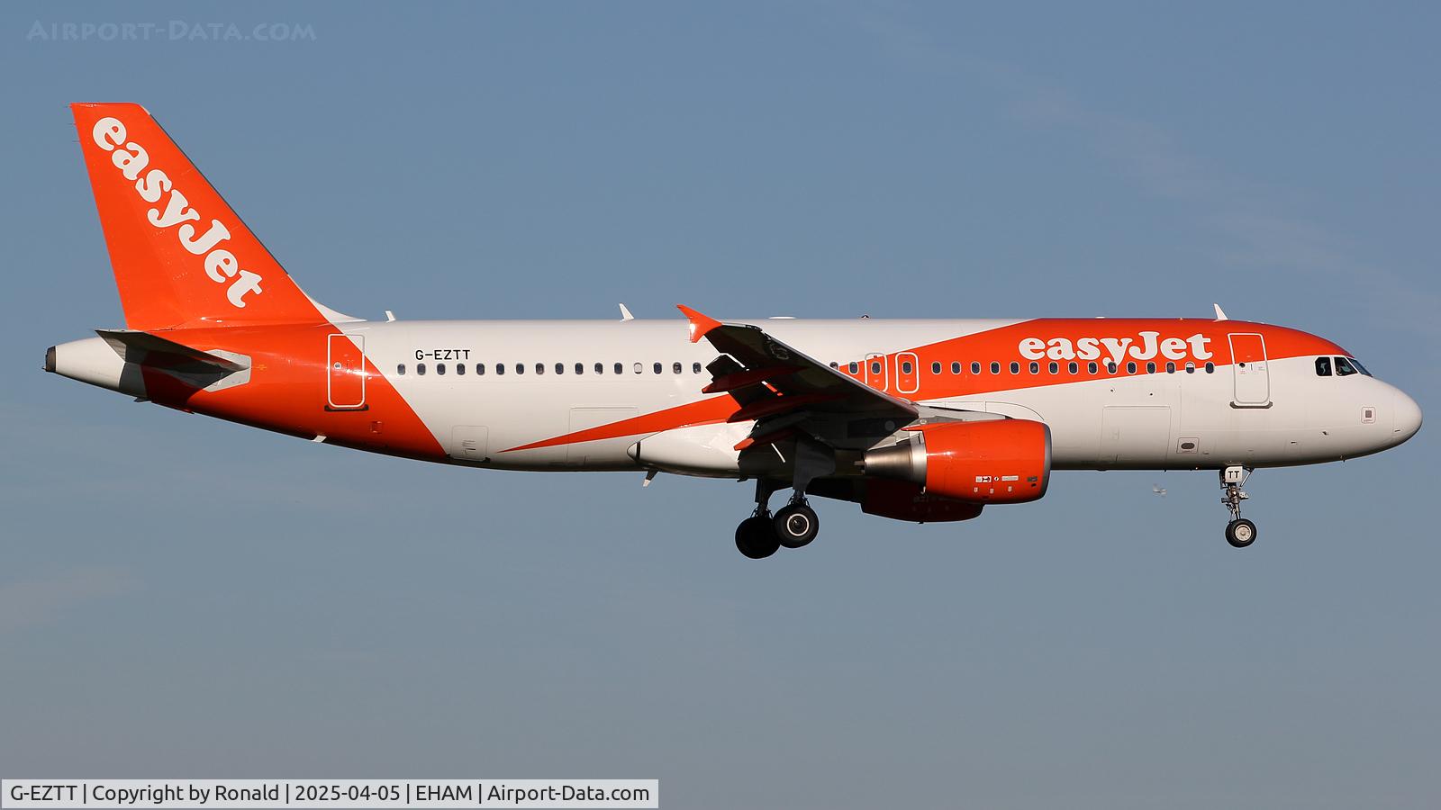 G-EZTT, 2010 Airbus A320-214 C/N 4219, at eham