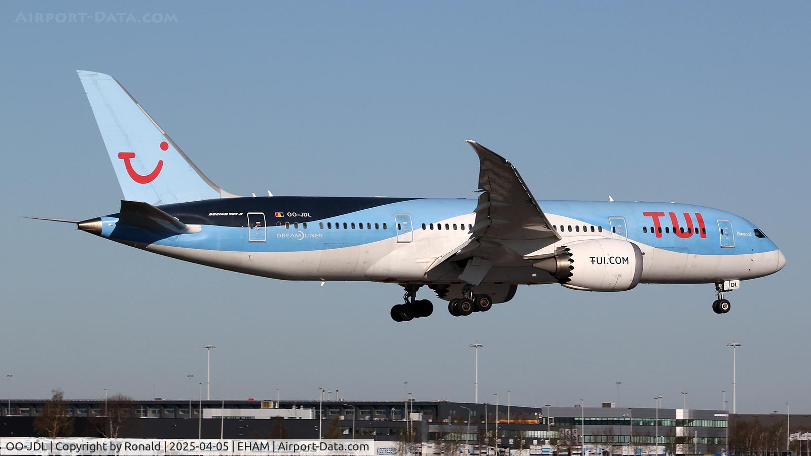 OO-JDL, 2013 Boeing 787-8 Dreamliner C/N 34425, at eham