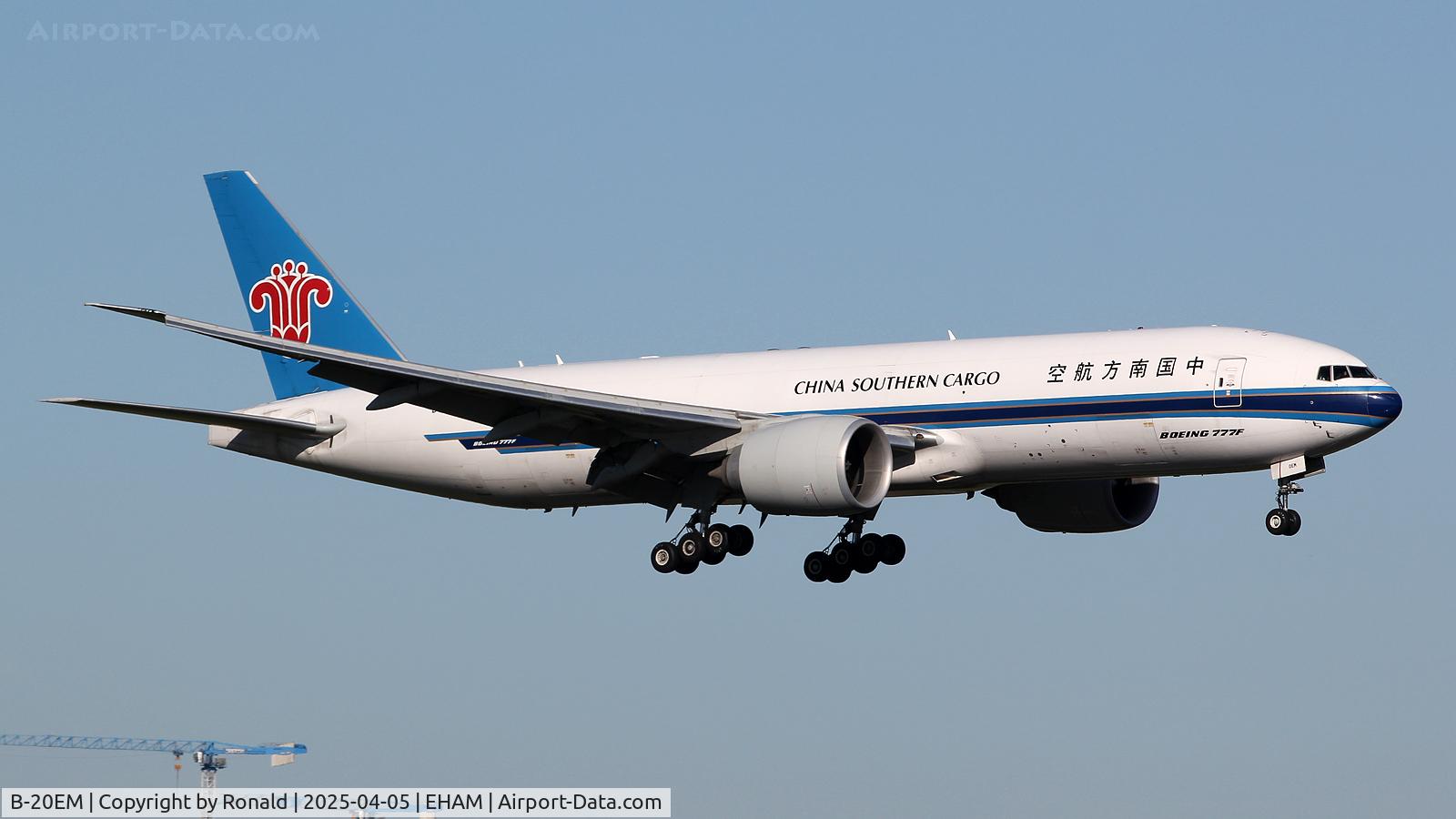 B-20EM, 2020 Boeing 777F C/N 65421, at eham