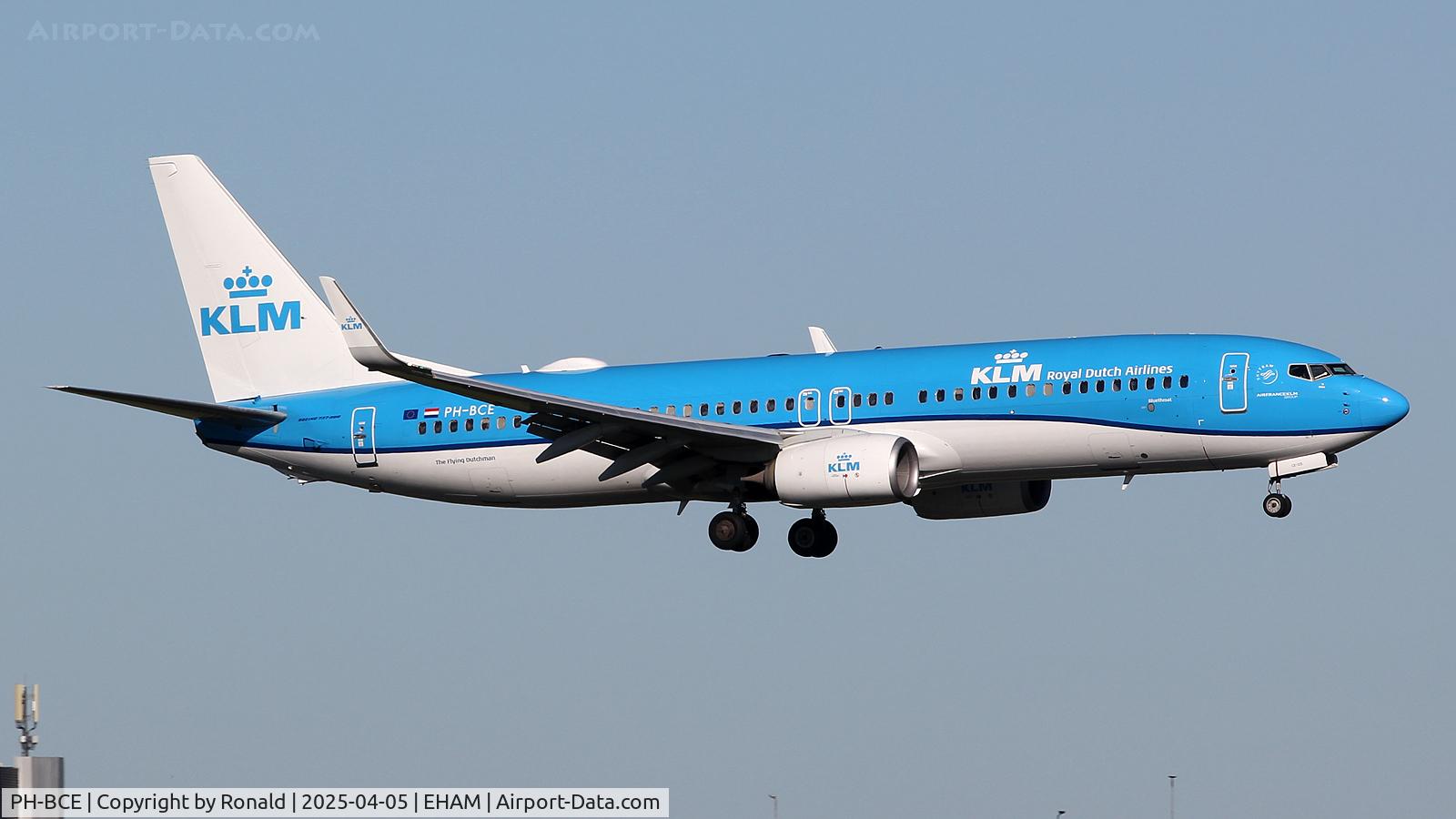 PH-BCE, 2014 Boeing 737-8K2 C/N 42151, at eham