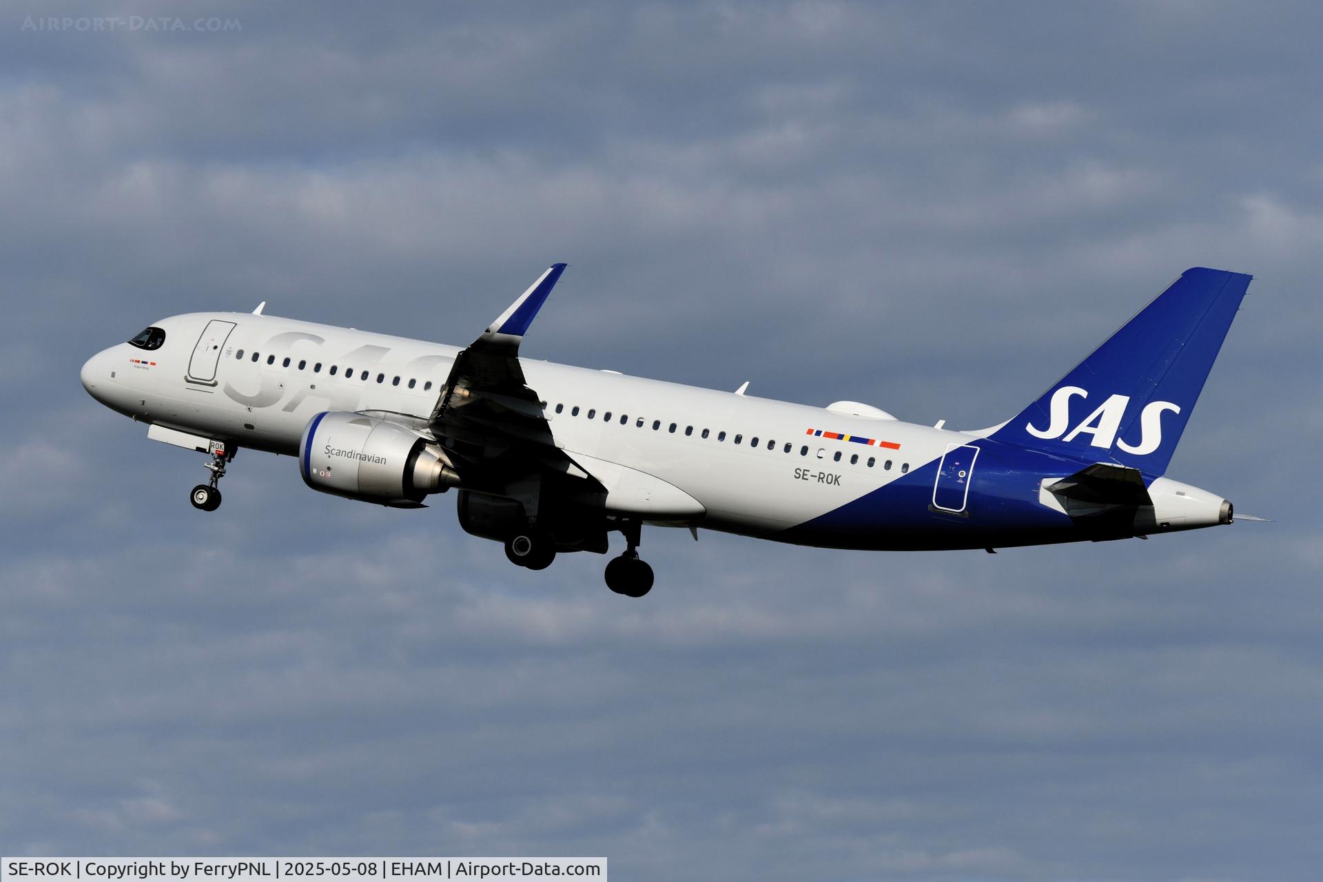 SE-ROK, 2019 Airbus A320-251N C/N 9451, Departure of SAS A320N