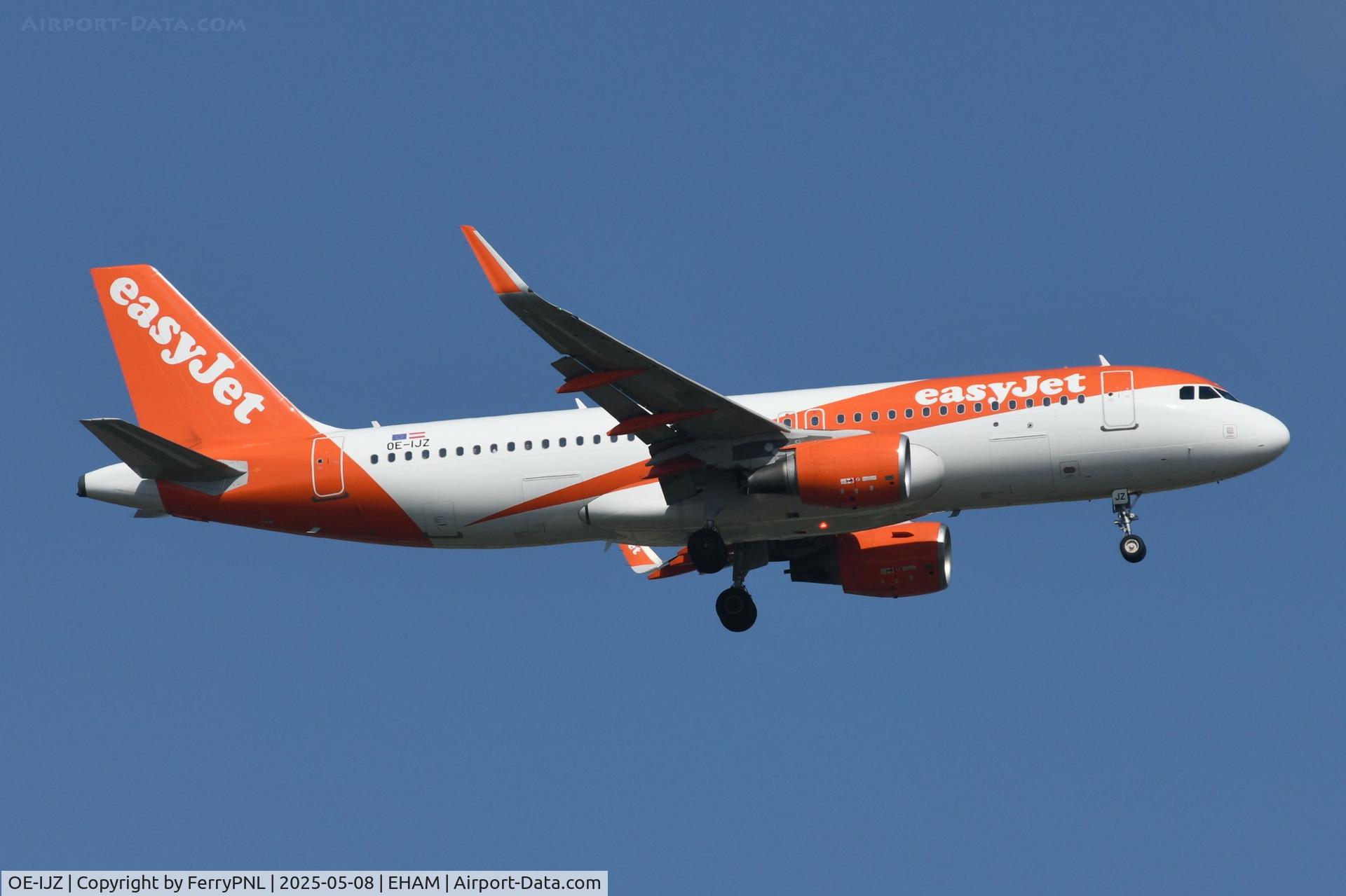 OE-IJZ, 2015 Airbus A320-214 C/N 6502, Arrival of Easyjet A320