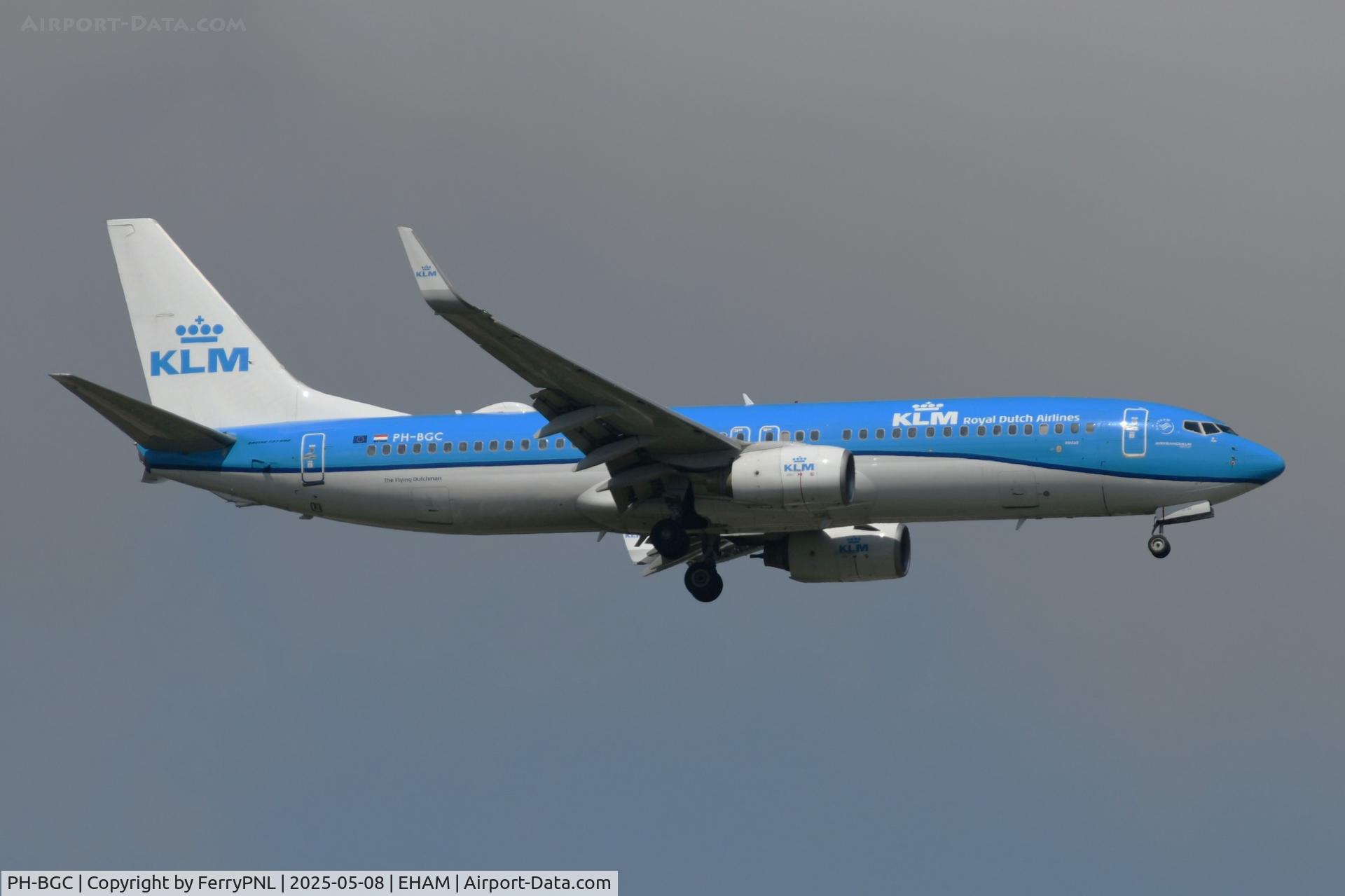 PH-BGC, 2008 Boeing 737-8K2 C/N 30361, KLM B738 arriving in AMS