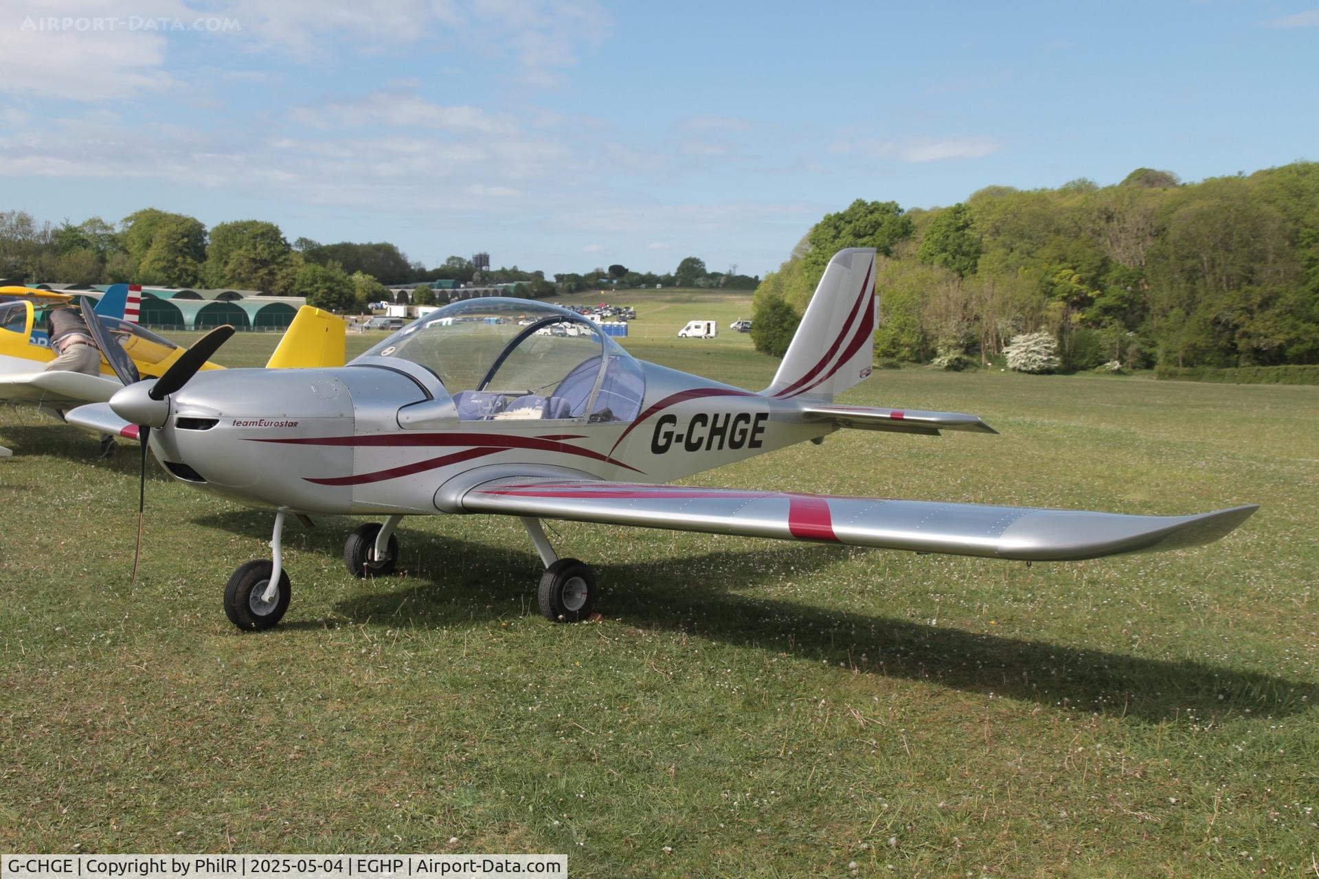 G-CHGE, 2012 Cosmik EV-97 TeamEurostar UK C/N 3935, G-CHGE 2012 Cosmik Aviation Ltd EV-97 TeamEurostar UK Popham Microlight Fly In 