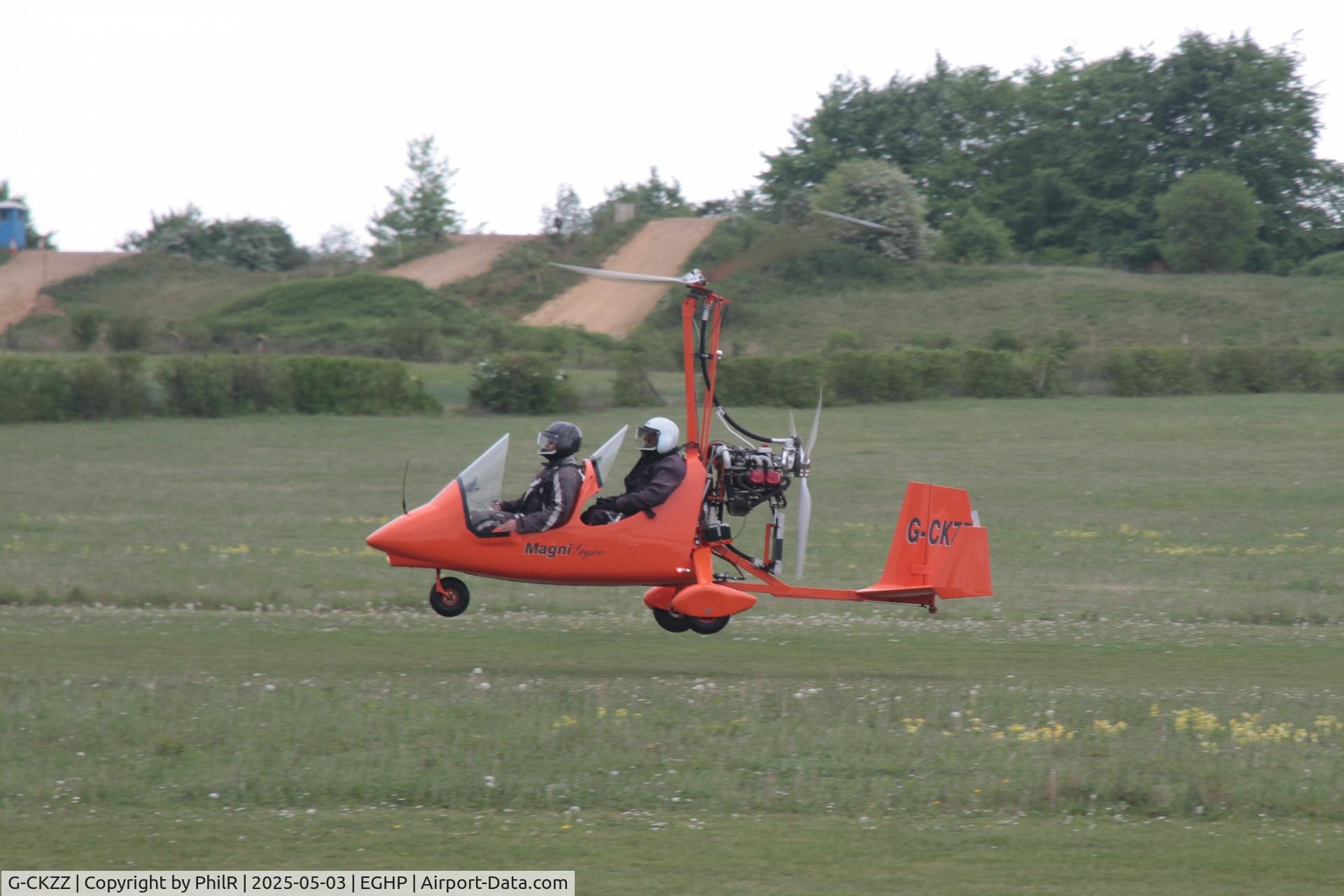 G-CKZZ, 2018 Magni Gyro M-16C Tandem Trainer C/N 16-18-1334, G-CKZZ 2018 Magni Gyro Ltd Magni M16C Popham Microlight Fly In 