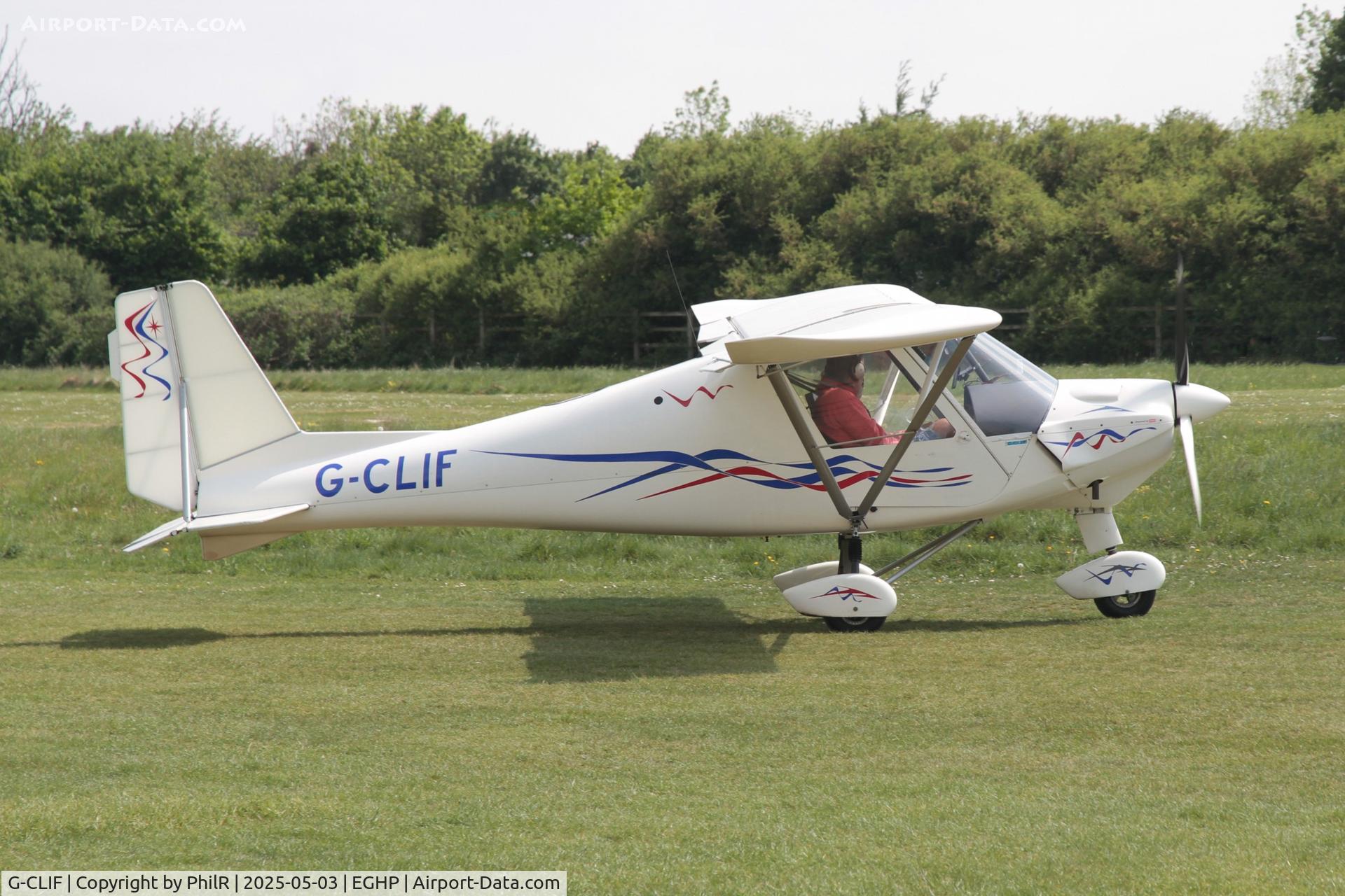 G-CLIF, 2005 Comco Ikarus C42 FB UK C/N PFA 322-14377, G-CLIF 2005 Ikarus C42 FB UK Popham Microlight Fly In 