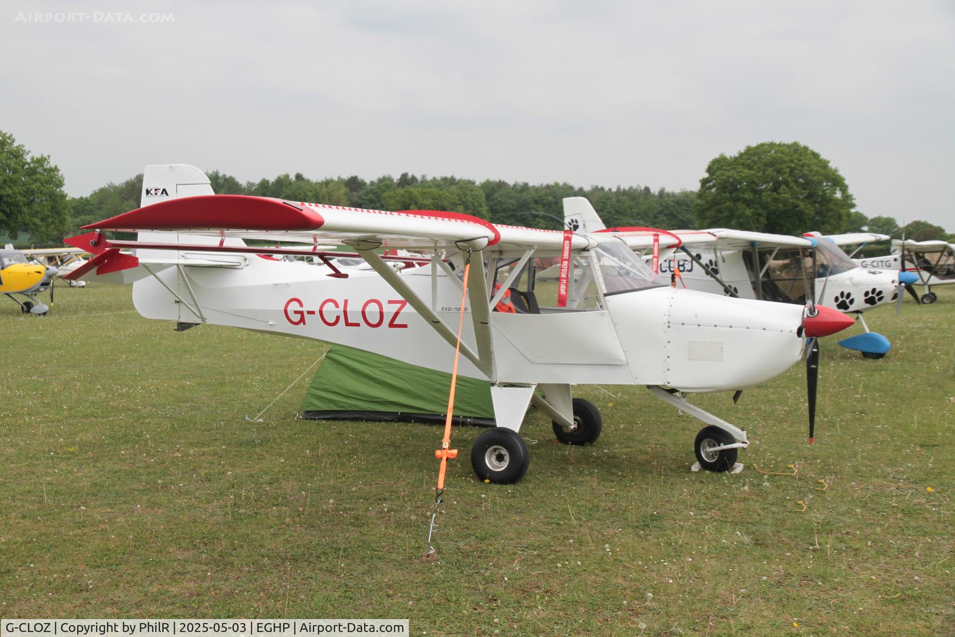 G-CLOZ, 2020 Sprite KFA Explorer C/N LAA 417-15662, G-CLOZ 2022 KFA Explorer Popham Microlight Fly I