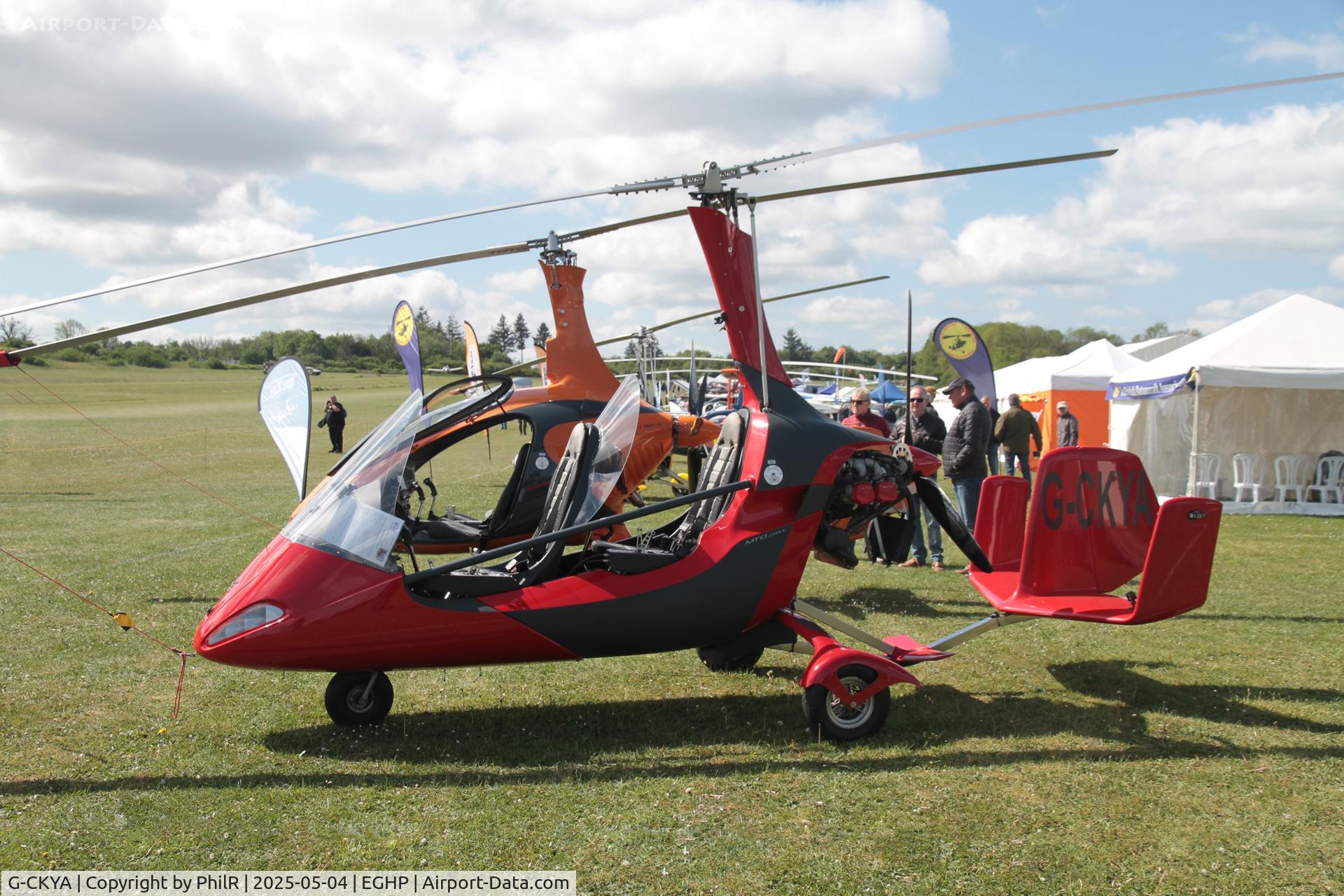 G-CKYA, 2018 AutoGyro MTOsport 2017 C/N RSUK/MTO2/006, G-CKYA 2018 Rotorsport UK MTOsport  2017 Popham Microlight Fly In