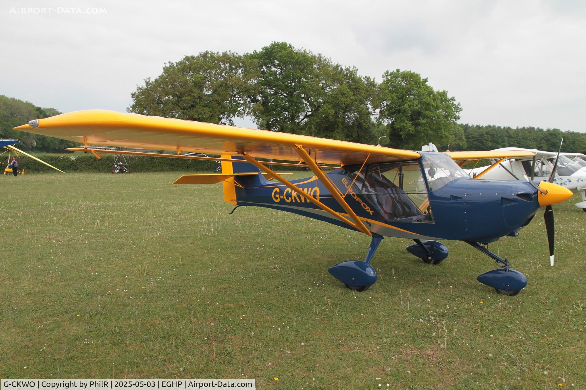 G-CKWO, 2018 Aeropro Eurofox 912(iS) C/N LAA 376-15522, G-CKWO 2018 Eurofox 912S Popham Microlight Fly In 