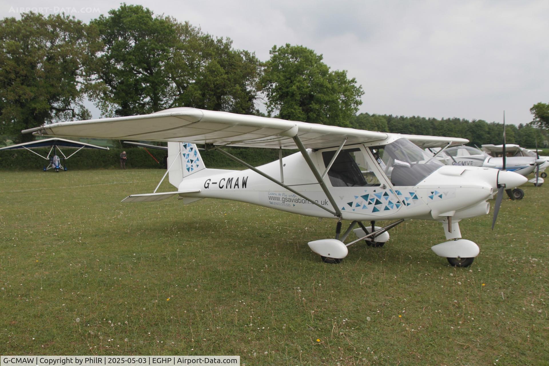G-CMAW, 2021 Comco Ikarus C42 FB80 Bravo C/N 2012-7637, G-CMAW 2021 The Light Aircraft Co Ltd Ikarus C42 FB80 Bravo Popham Microlight Fly In 