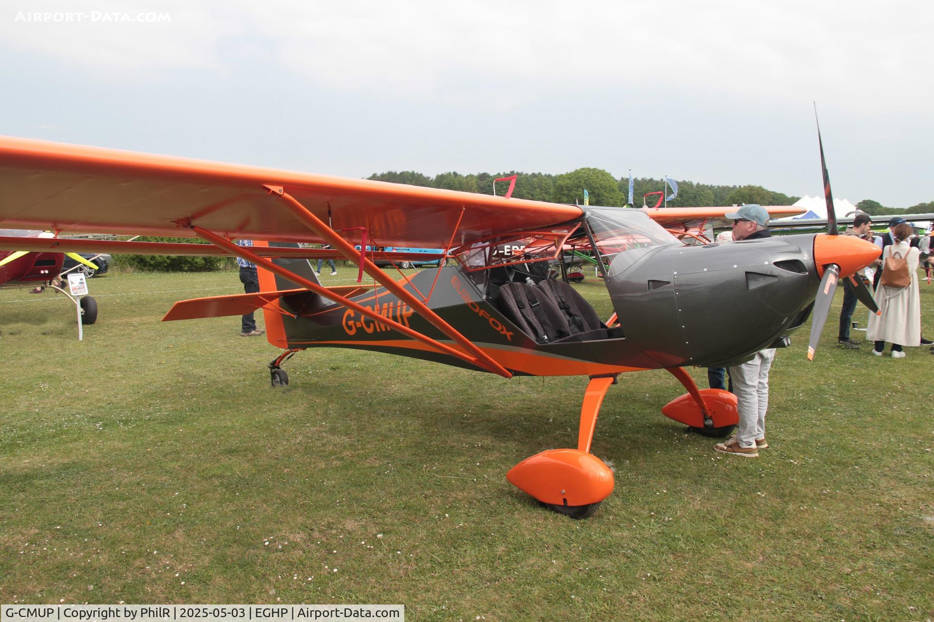 G-CMAW, 2021 Comco Ikarus C42 FB80 Bravo C/N 2012-7637, G-CMUP 2024 Ascent Industries Ltd Eurofox 2K Popham Microlight Fly In