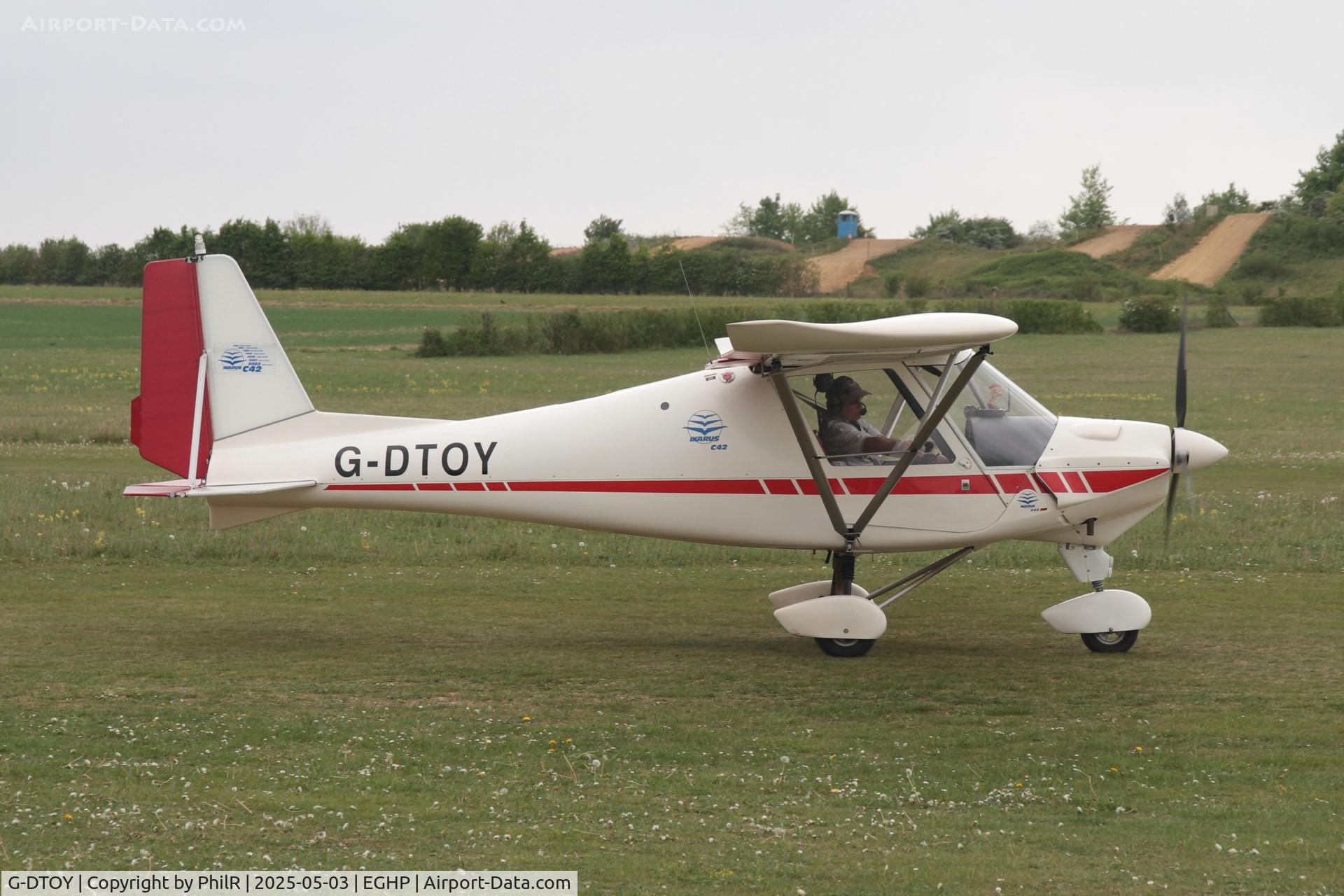 G-DTOY, 2003 Comco Ikarus C42 FB100 C/N 0309-6570, G-DTOY 2003 Fly Buy Ultralights Ltd Ikarus C42 FB100 Popham Microlight Fly In 