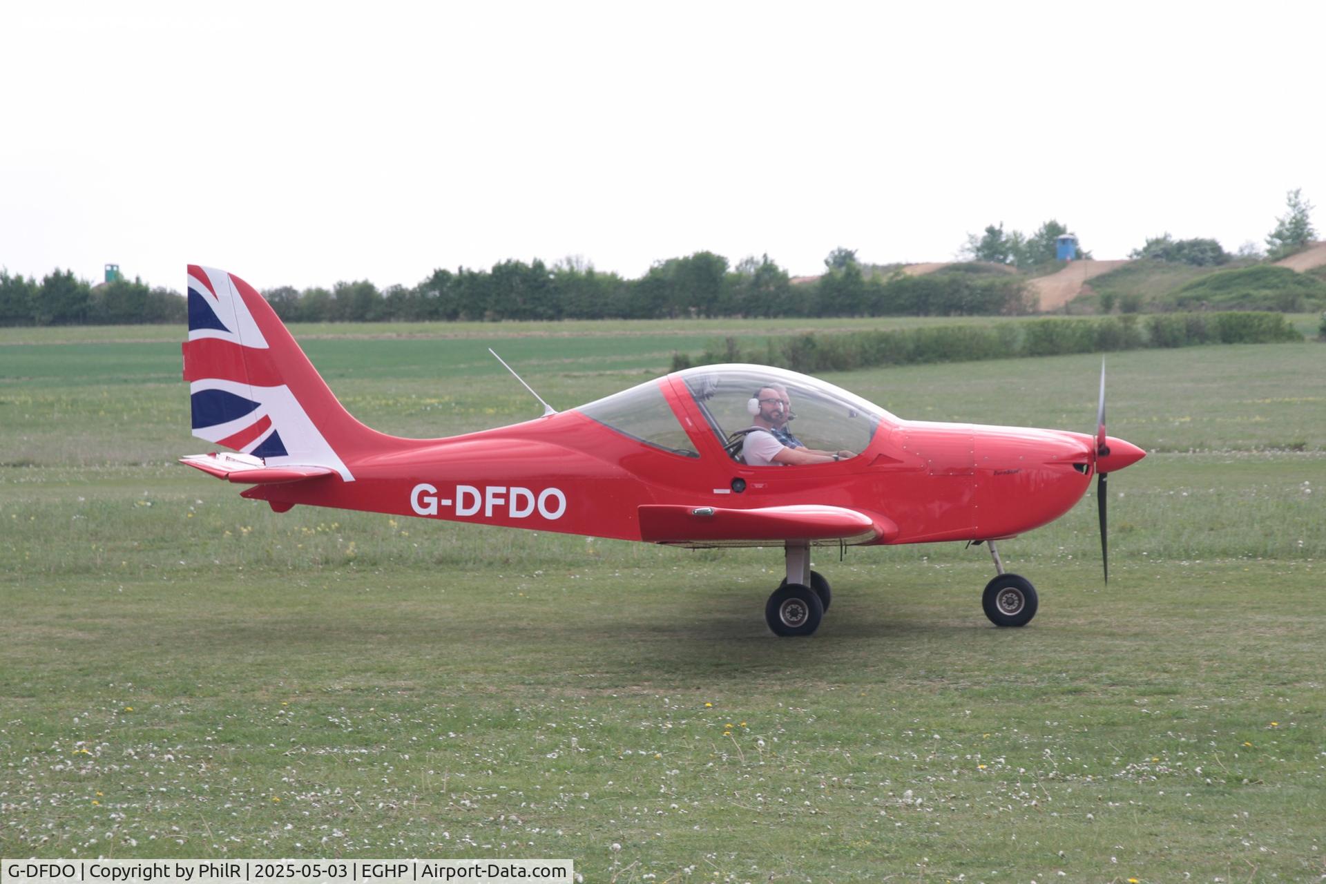 G-DCDO, 2010 Comco Ikarus C42 FB80 C/N 1008-7115, G-DFDO 2016 Light Sport Aviation Ltd EV-97 Eurostar SL Microlight Popham Microlight Fly In