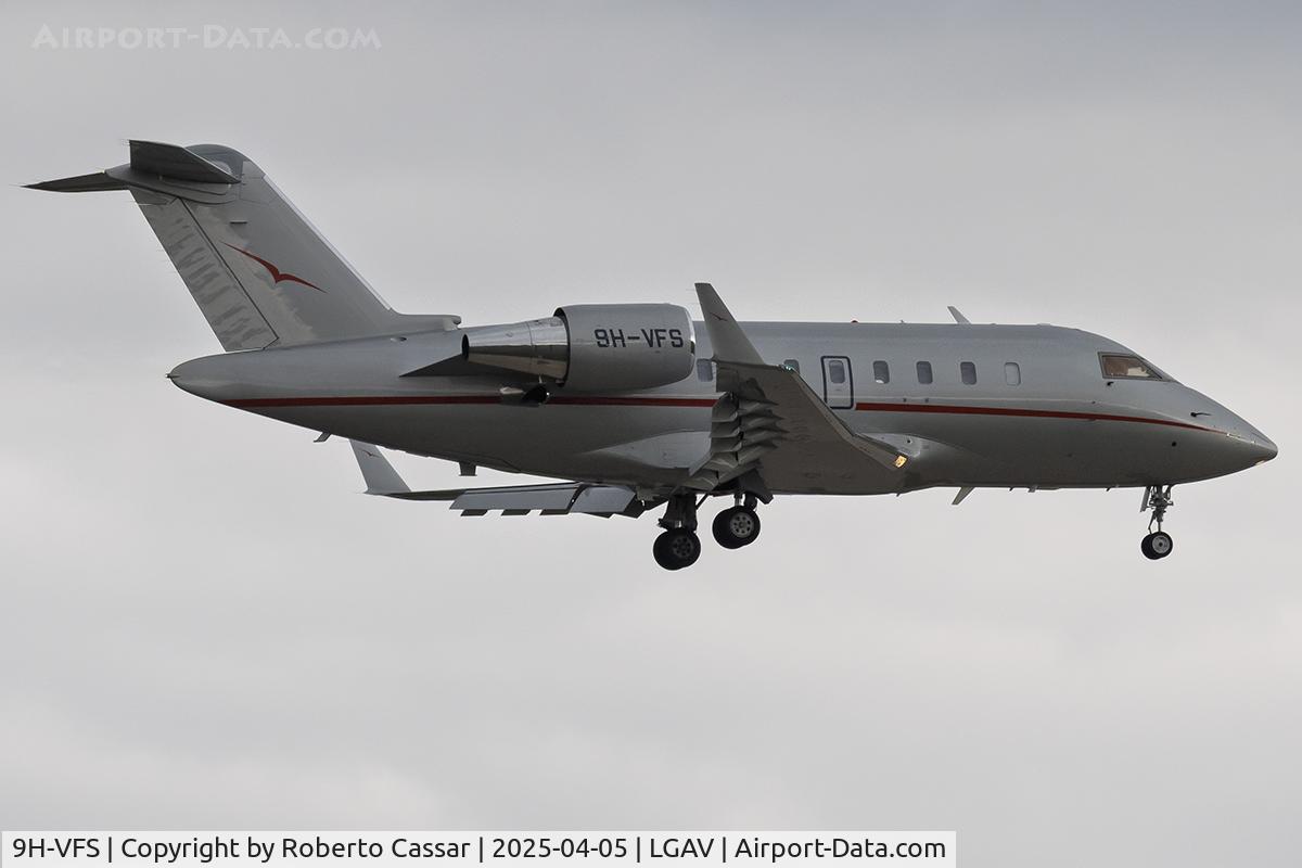 9H-VFS, Bombardier Challenger 605 C/N 5795, Athens International Airport