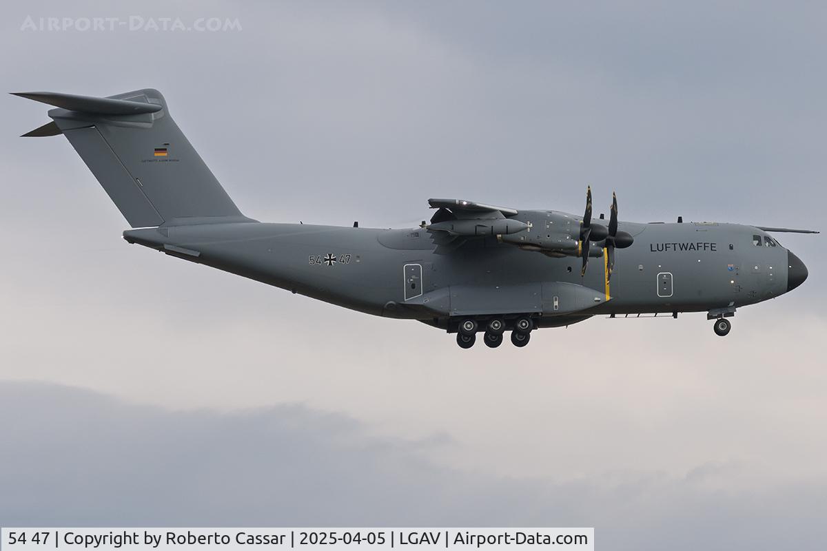 54 47, 2024 Airbus A400M-180 C/N 140, Athens International Airport