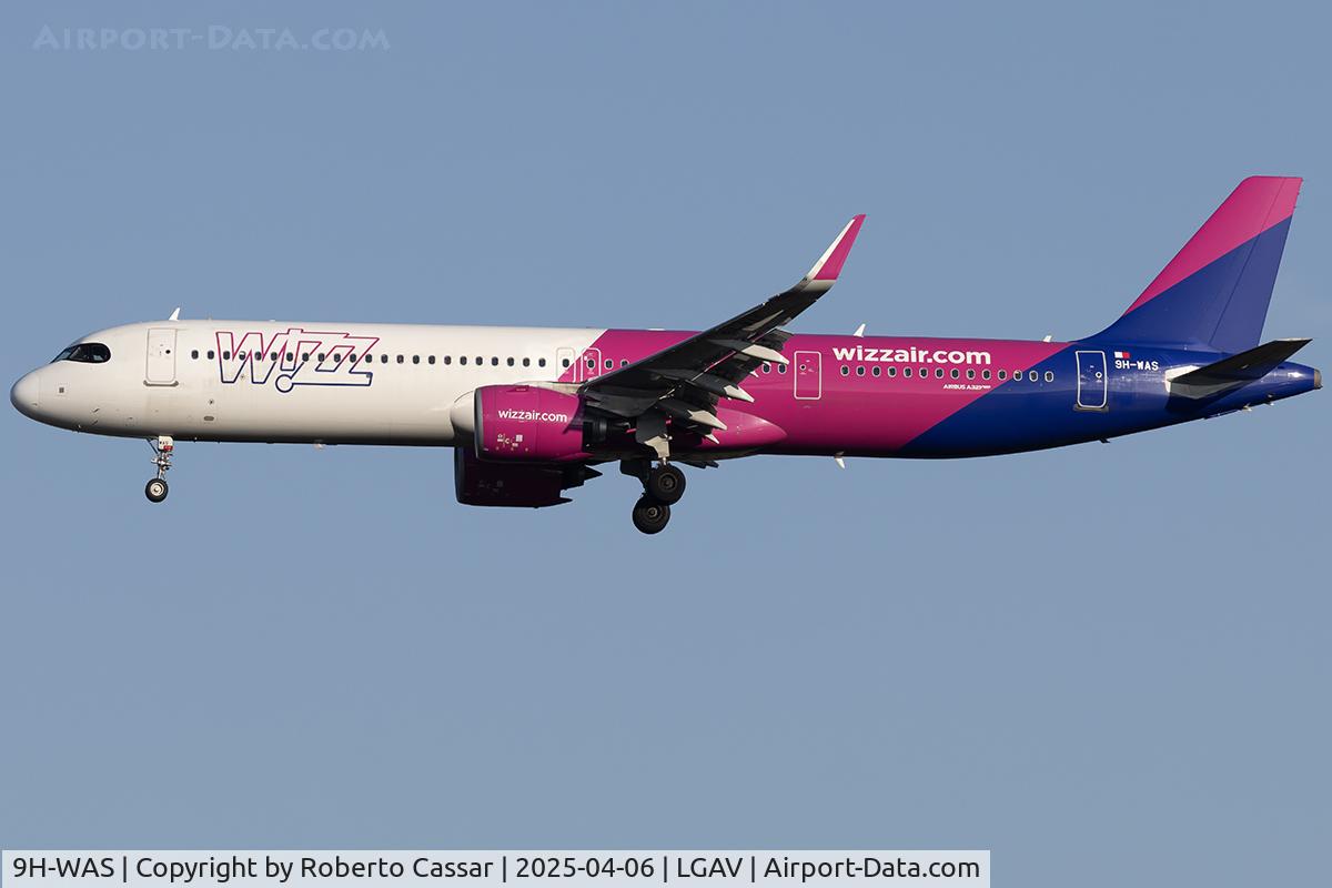 9H-WAS, 2023 Airbus A321-271NX C/N 11651, Athens International Airport