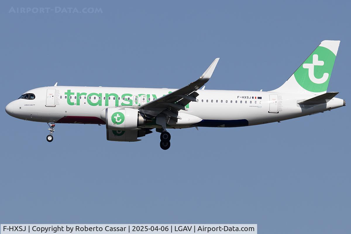 F-HXSJ, 2025 Airbus A320-252N C/N 12367, Athens International Airport