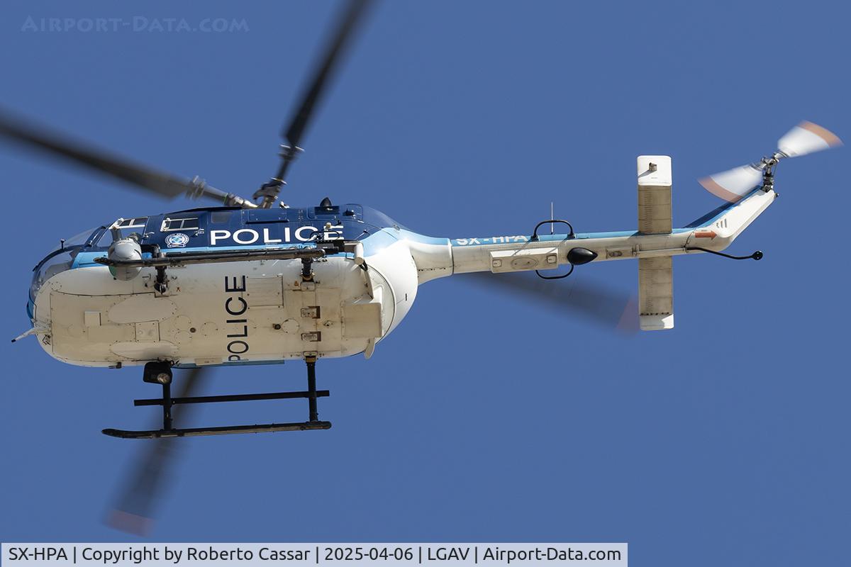 SX-HPA, MBB Bo 105C C/N S-897, Athens International Airport