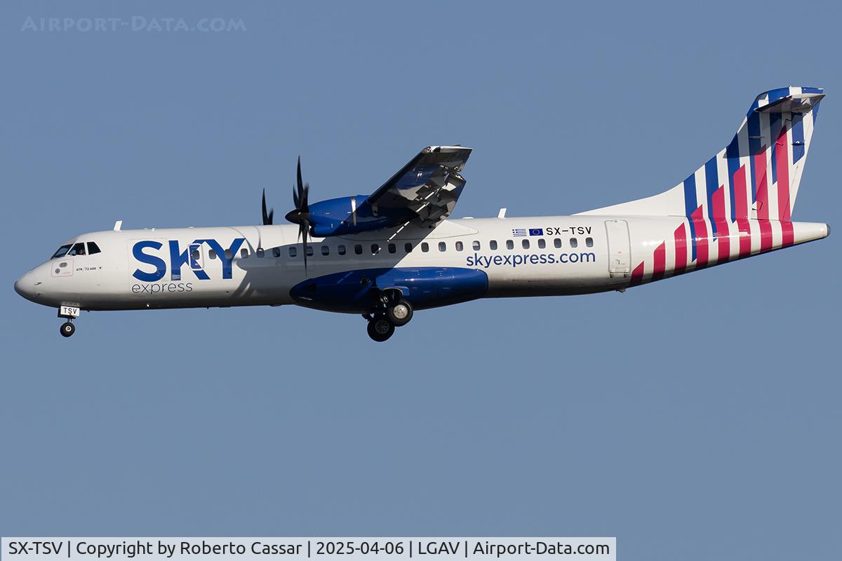 SX-TSV, 2024 ATR 72-600 C/N 1672, Athens International Airport