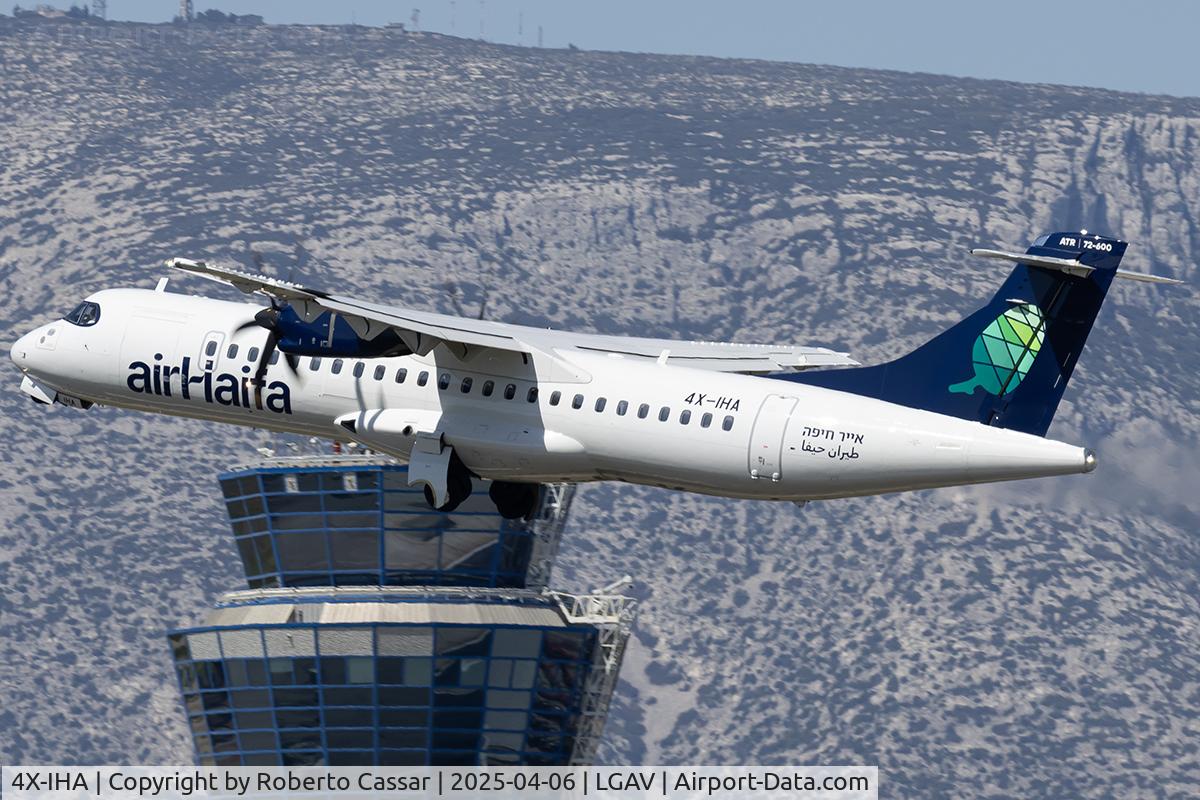 4X-IHA, 2024 ATR 72-600 C/N 1701, Athens International Airport