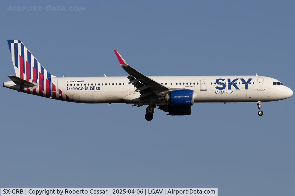SX-GRB, 2018 Airbus A321-251N C/N 8575, Athens International Airport