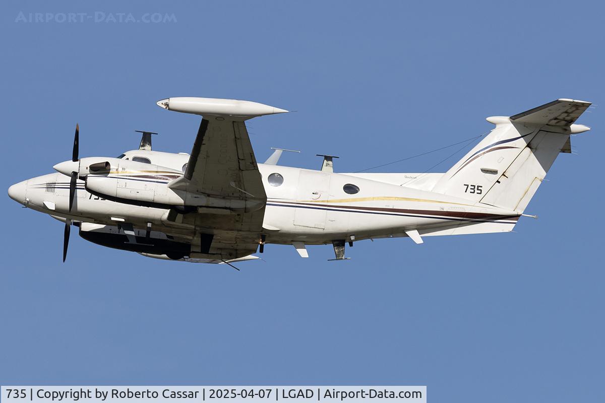 735, Beechcraft B200T Zufit 4 C/N BT-46, Iniochos 2025