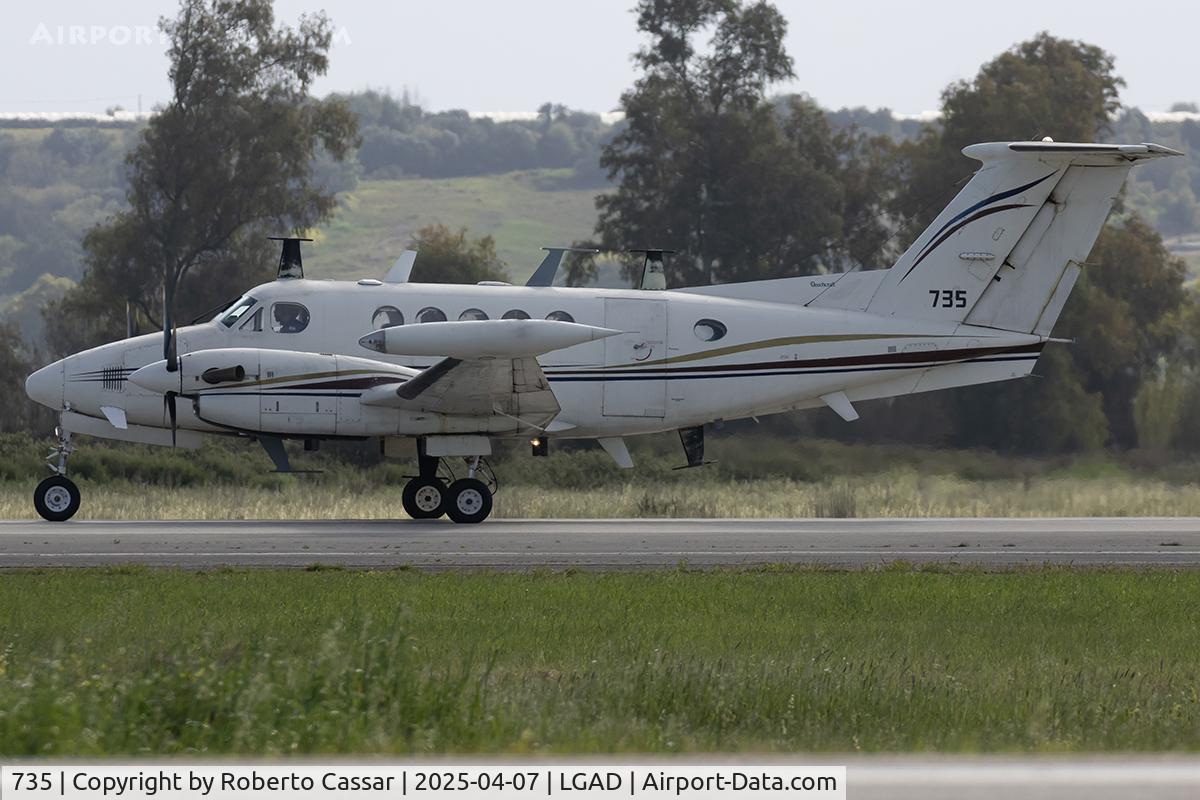 735, Beechcraft B200T Zufit 4 C/N BT-46, Iniochos 2025
