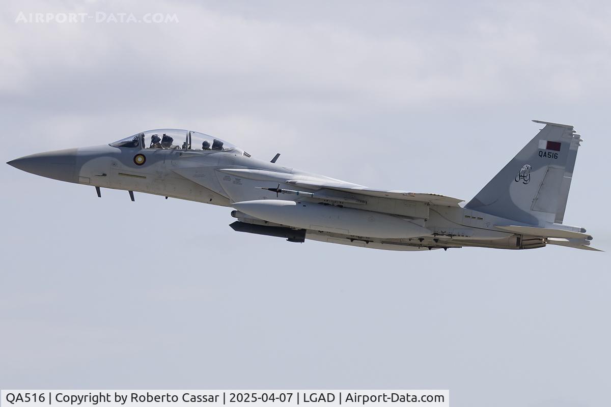 QA516, Boeing F-15QA Ababil C/N QA21, Iniochos 2025