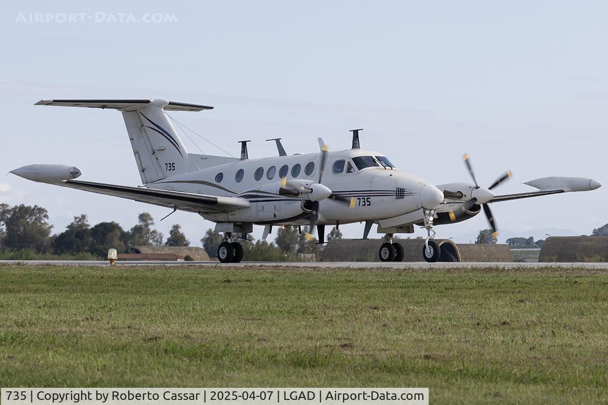 735, Beechcraft B200T Zufit 4 C/N BT-46, Iniochos 2025