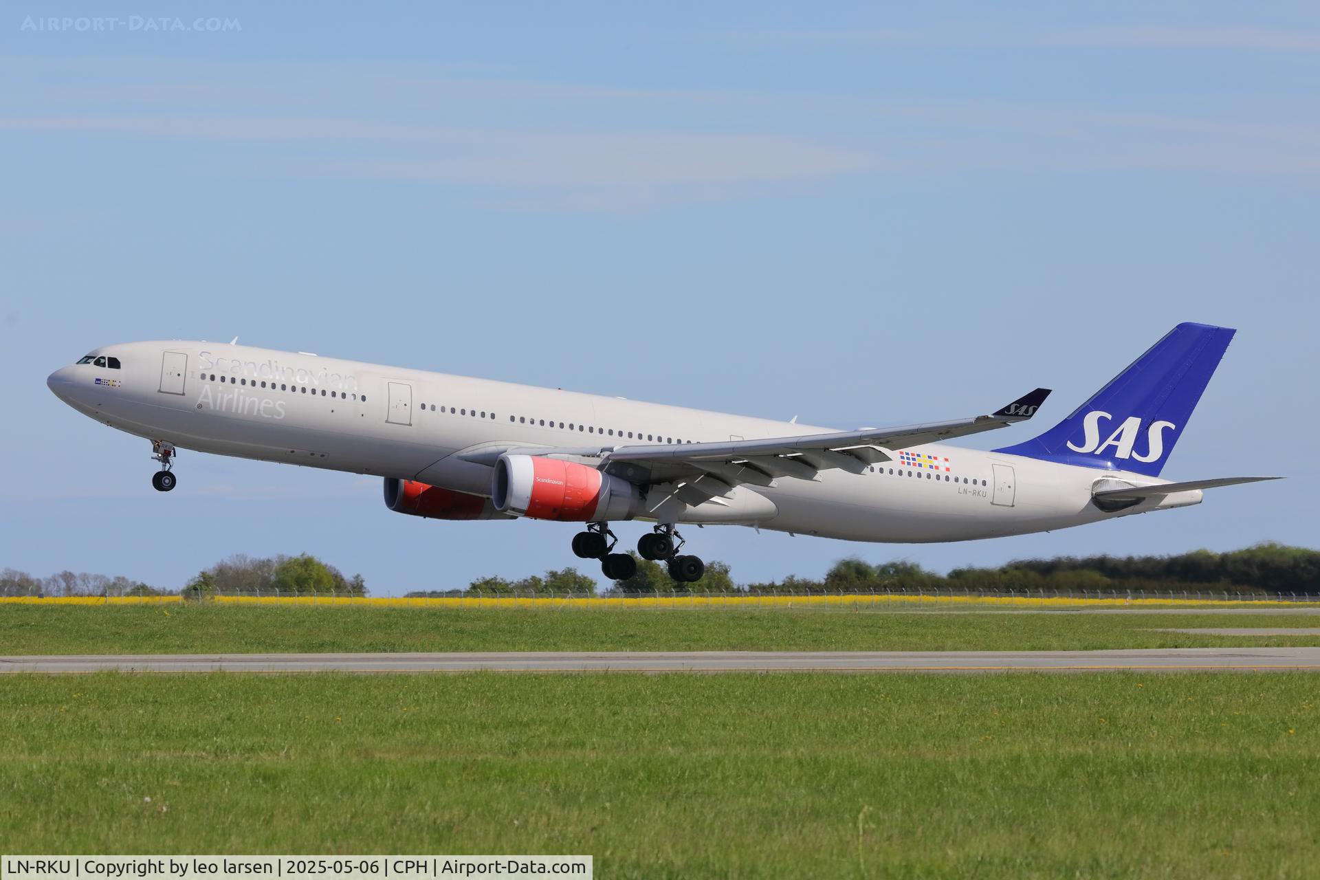 LN-RKU, 2016 Airbus A330-343 C/N 1715, Copenhagen 6.5.2025