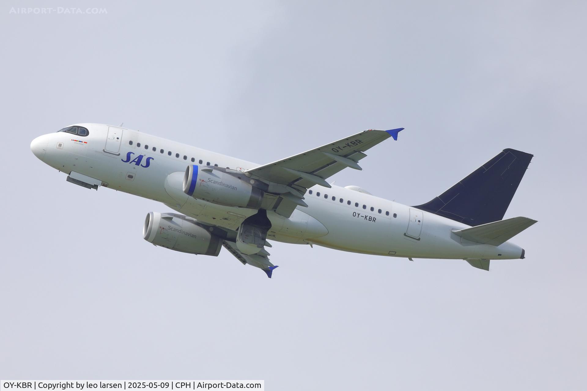 OY-KBR, 2007 Airbus A319-132 C/N 3231, Copenhagen 9.5.2025