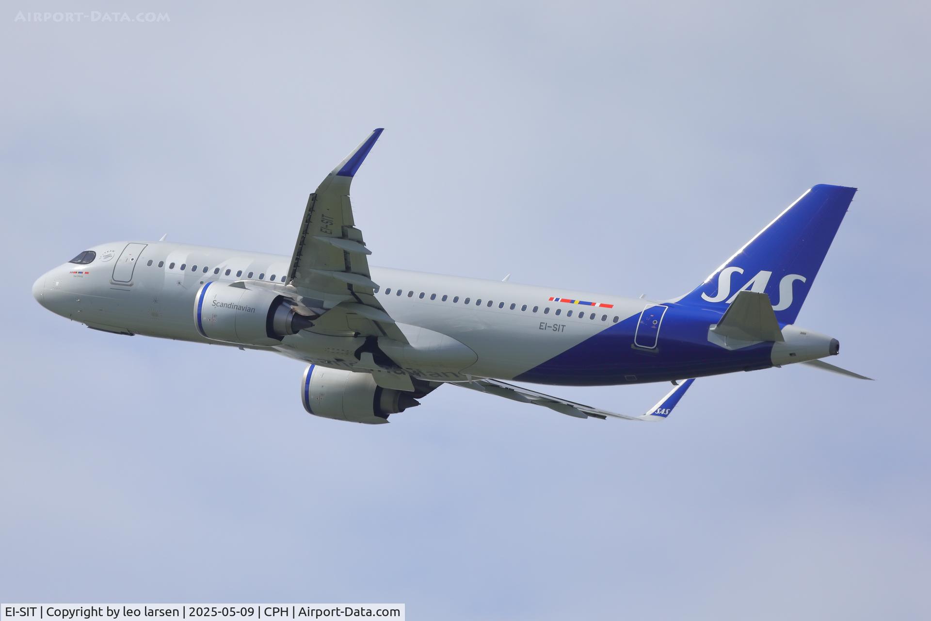 EI-SIT, 2022 Airbus A320-251N C/N 10937, Copenhagen 9.5.2025
