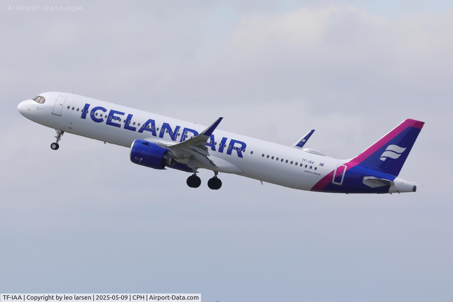 TF-IAA, 2024 Airbus A321-271NX C/N 12213, Copenhagen 9.5.2025