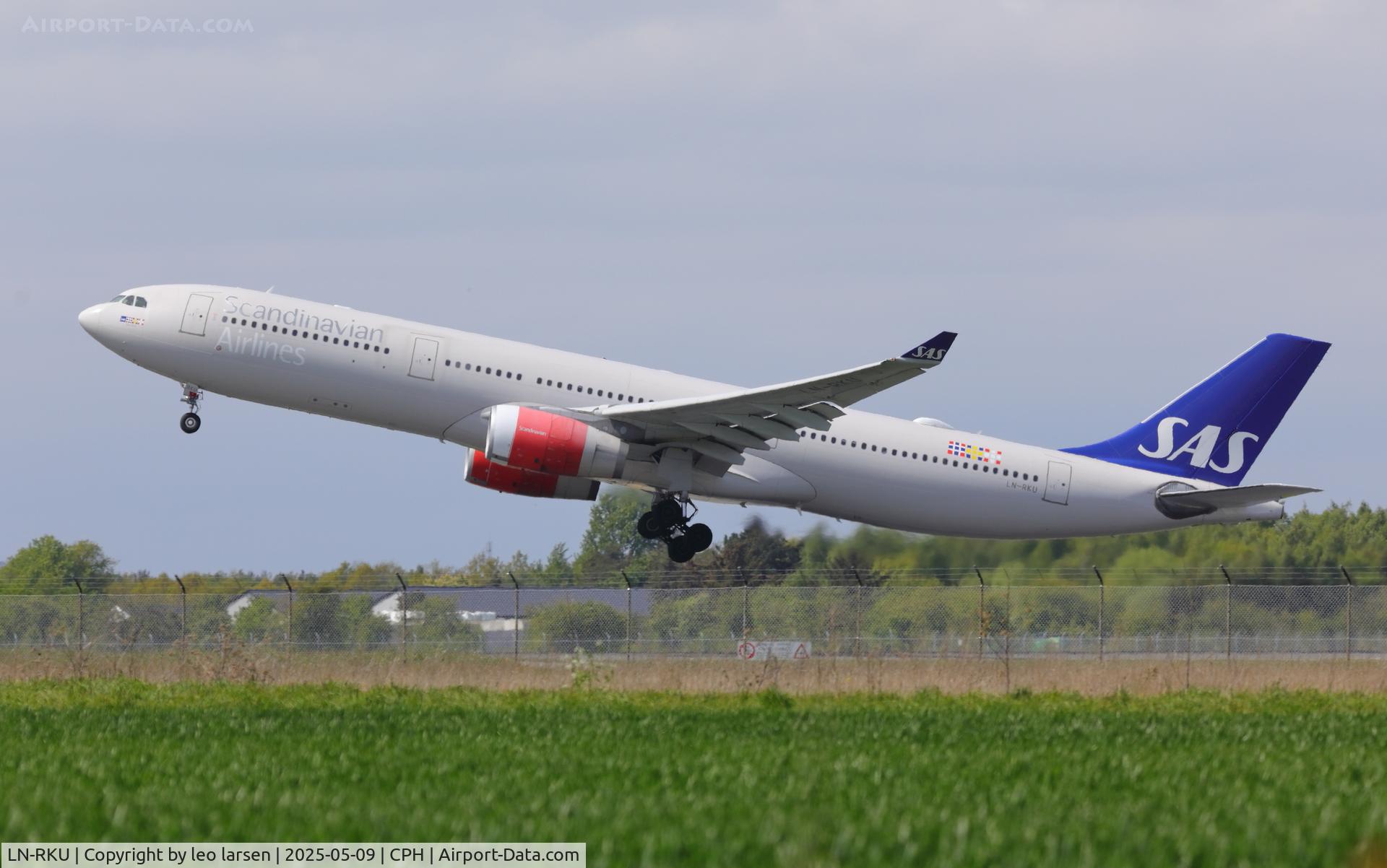 LN-RKU, 2016 Airbus A330-343 C/N 1715, Copenhagen 9.5.2025