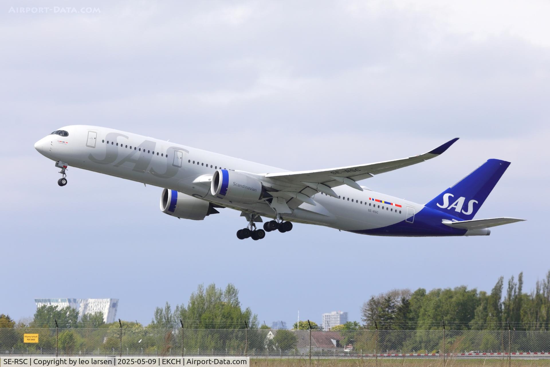 SE-RSC, 2020 Airbus A350-941 C/N 391, Copenhagen 9.5.2025