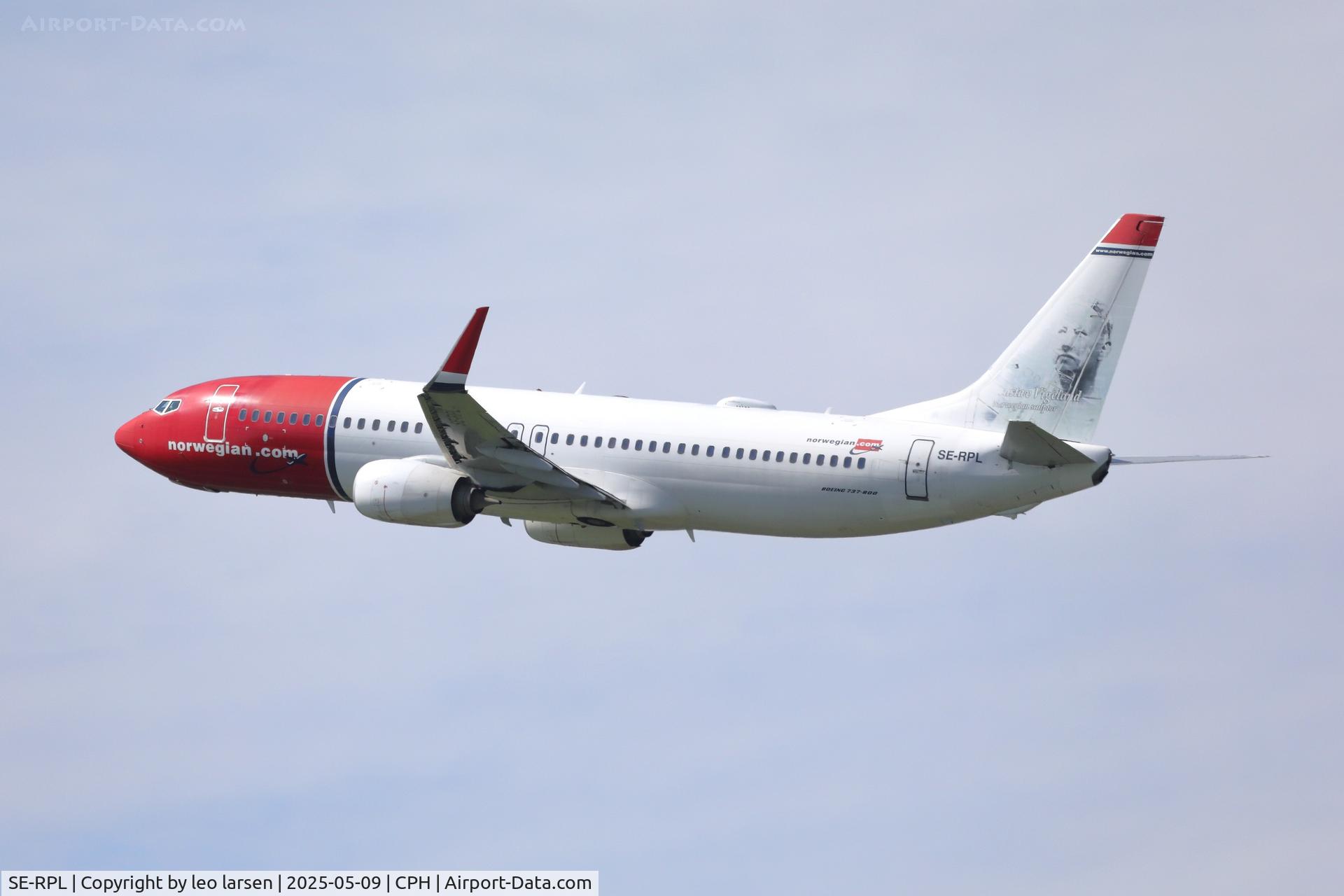 SE-RPL, 2016 Boeing 737-8JP C/N 42080, Copenhagen 9.5.2025