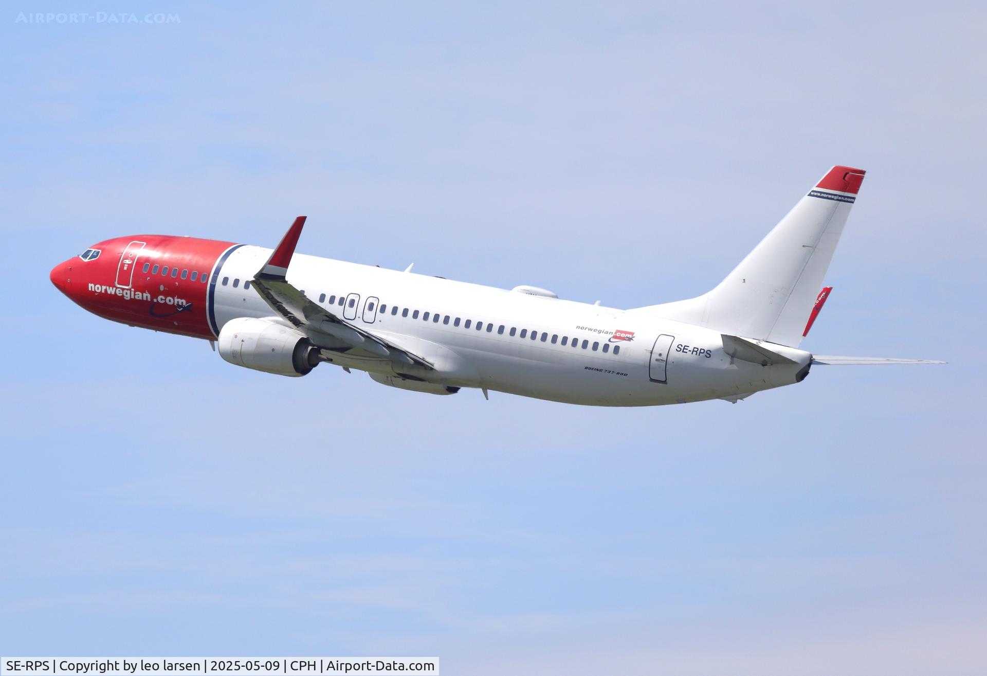 SE-RPS, 2015 Boeing 737-8JP C/N 41143, Copenhagen 9.5.2025