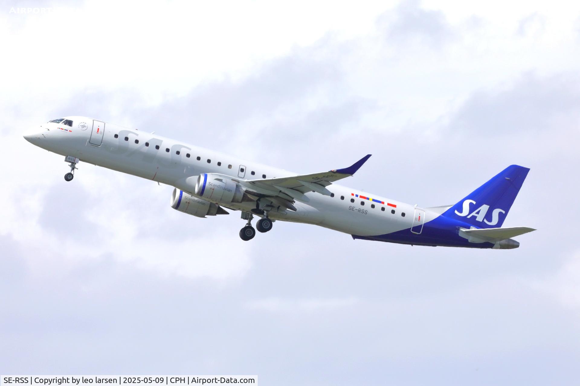 SE-RSS, 2011 Embraer ERJ-195LR (ERJ-190-200LR) C/N 19000437, Copenhagen 9.5.2025