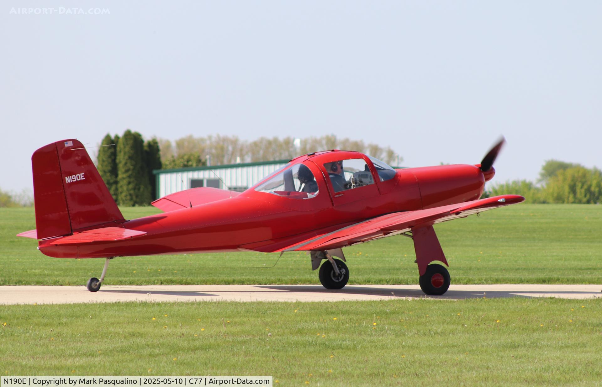 N190E, 1951 Meyers MAC-145 C/N 209, Meyers MAC-145