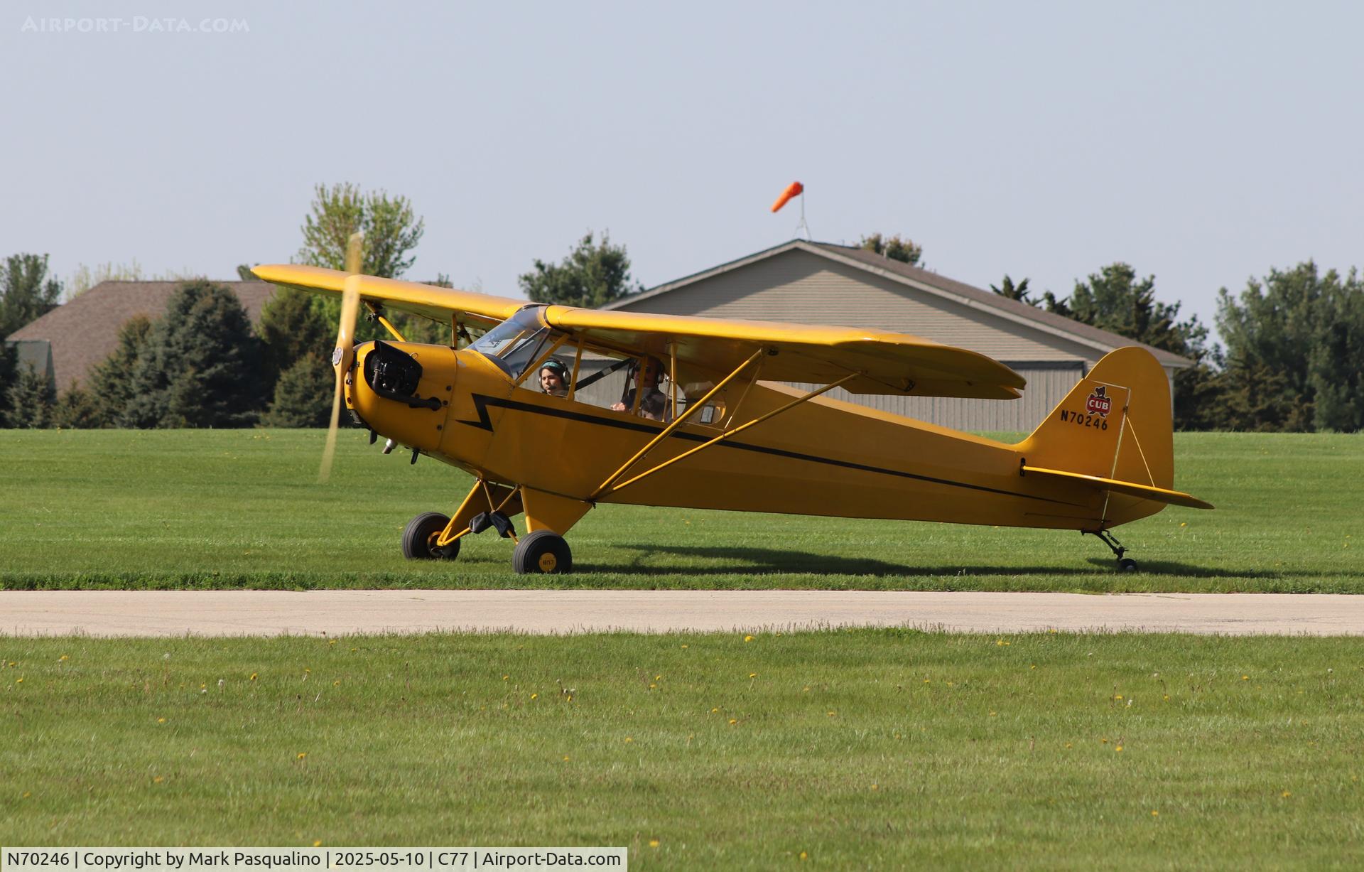 N70246, 1946 Piper J3C-65 Cub Cub C/N 17222, Piper J3C-65