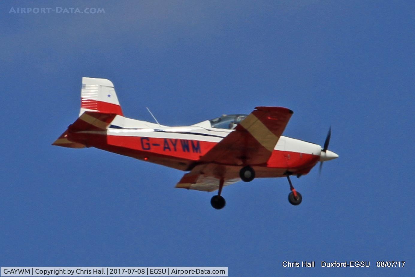 G-AYWM, 1971 AESL Glos-Airtourer Super 150/T6 C/N A534, Duxford