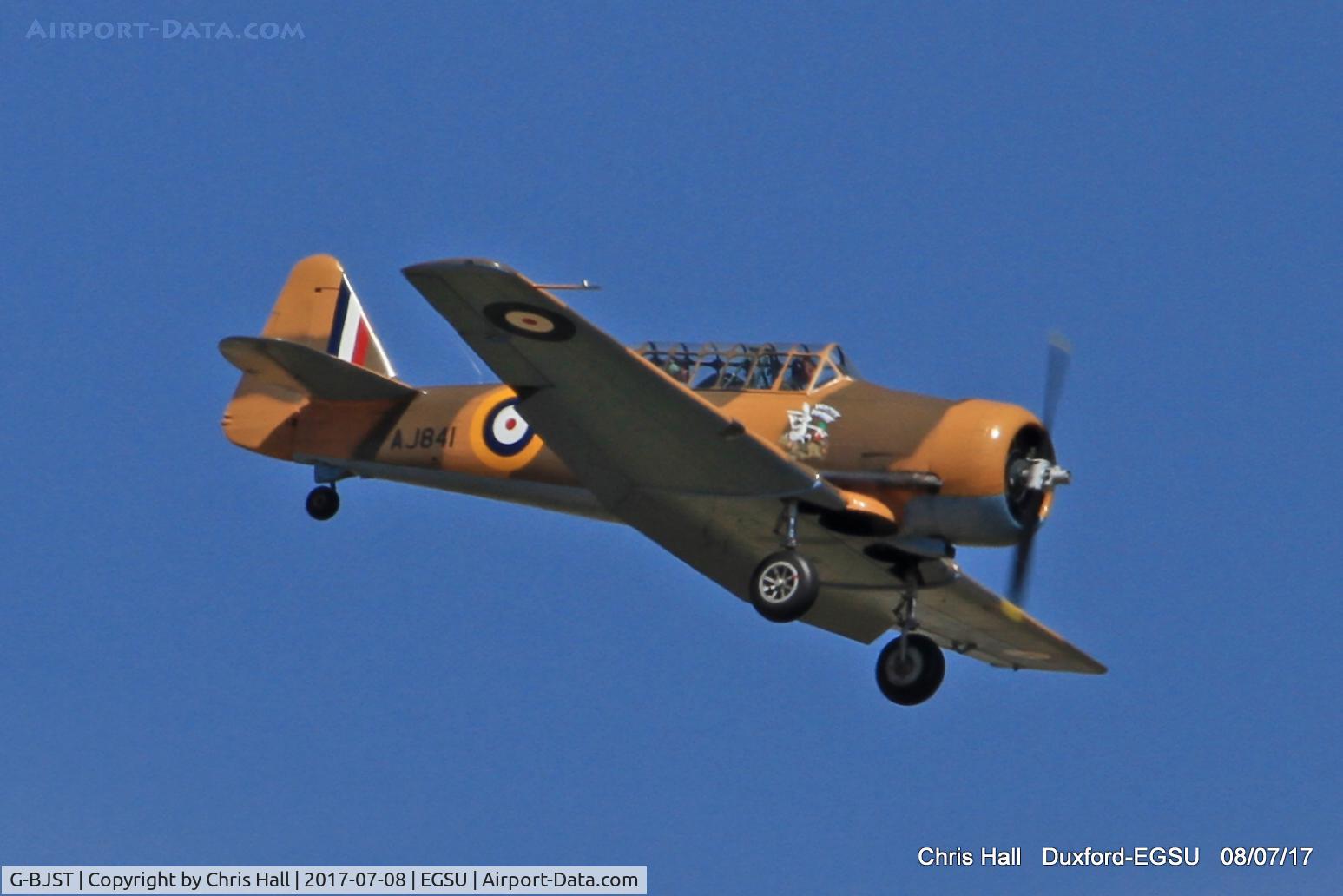 G-BJST, 1953 Canadian Car & Foundry T-6H Harvard Mk.4M C/N 14A-2429, Duxford