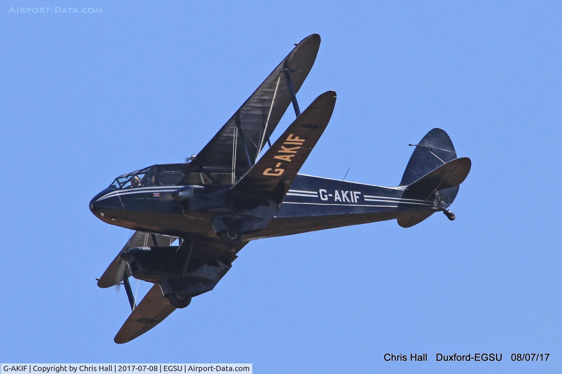 G-AKIF, 1944 De Havilland DH-89A Dominie/Dragon Rapide C/N 6838, Duxford