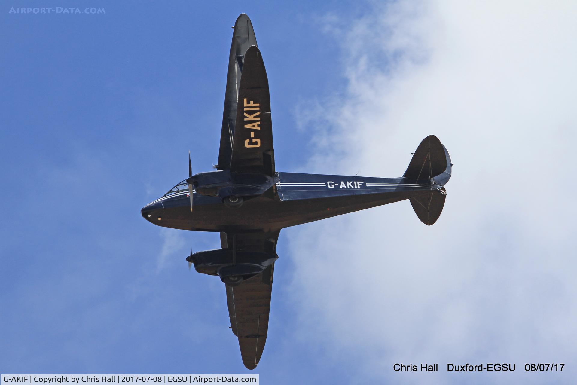 G-AKIF, 1944 De Havilland DH-89A Dominie/Dragon Rapide C/N 6838, Duxford