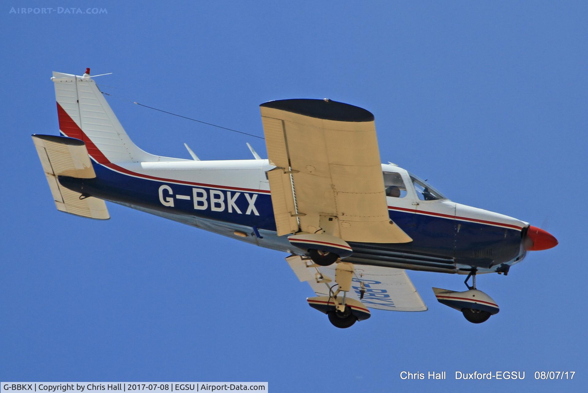 G-BBKX, 1973 Piper PA-28-180 Cherokee Challenger C/N 28-7305581, Duxford